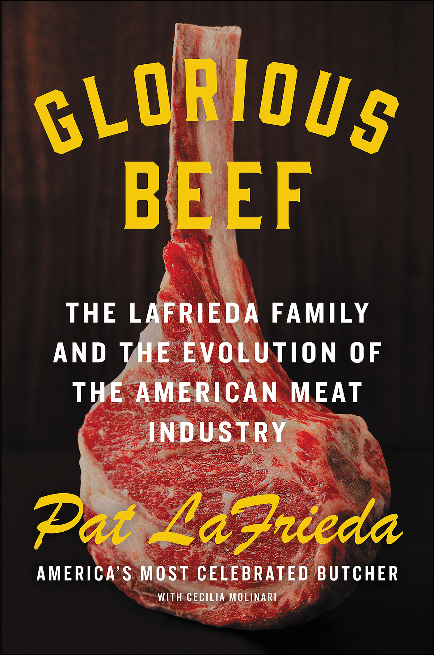 This image is the cover for the book Glorious Beef