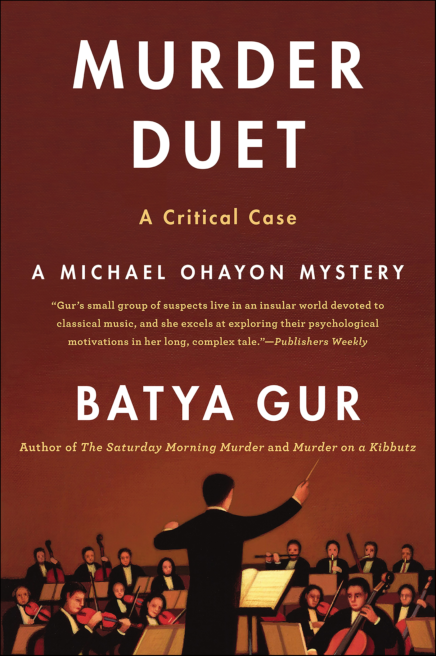 This image is the cover for the book Murder Duet, Michael Ohayon Series