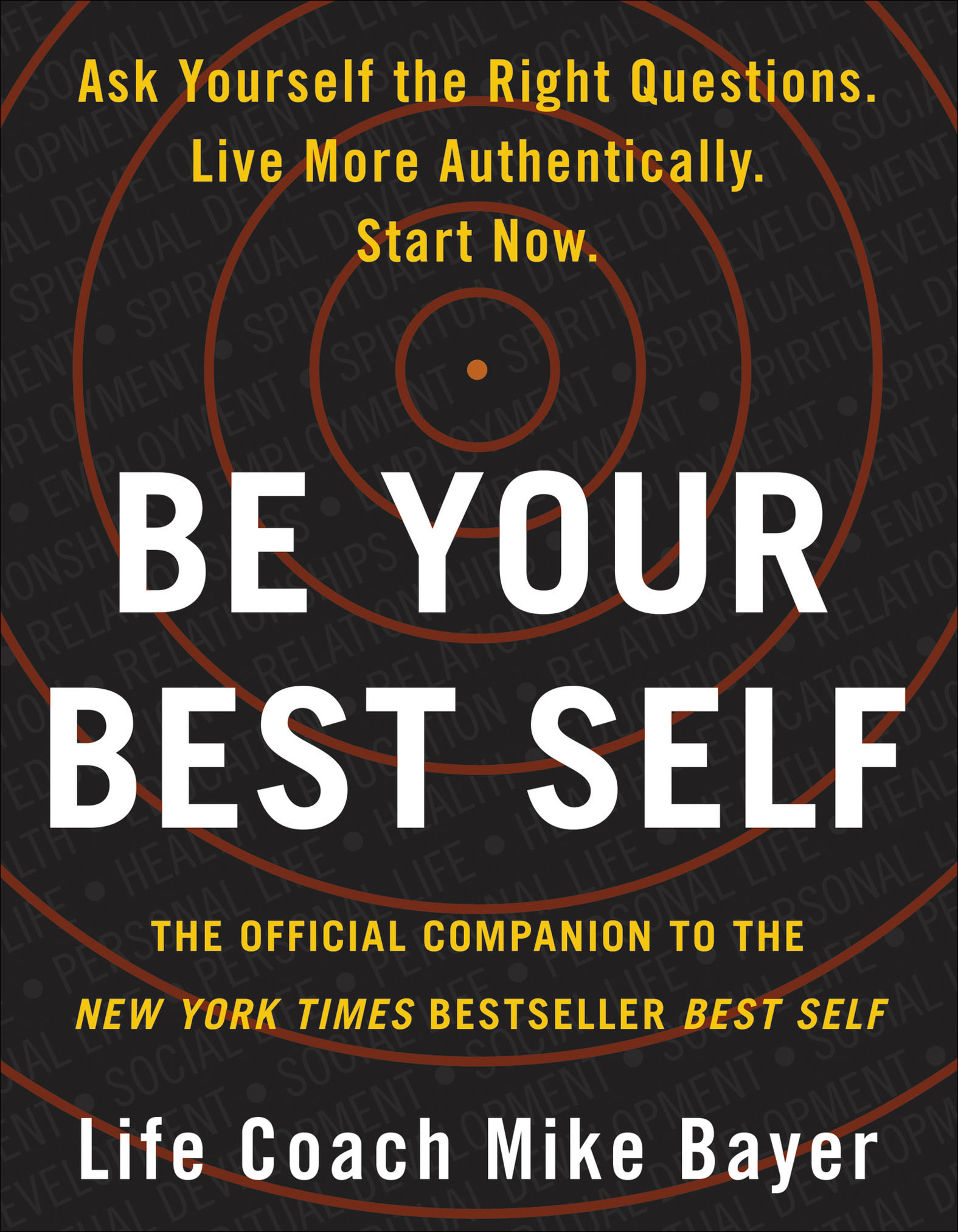 This image is the cover for the book Be Your Best Self