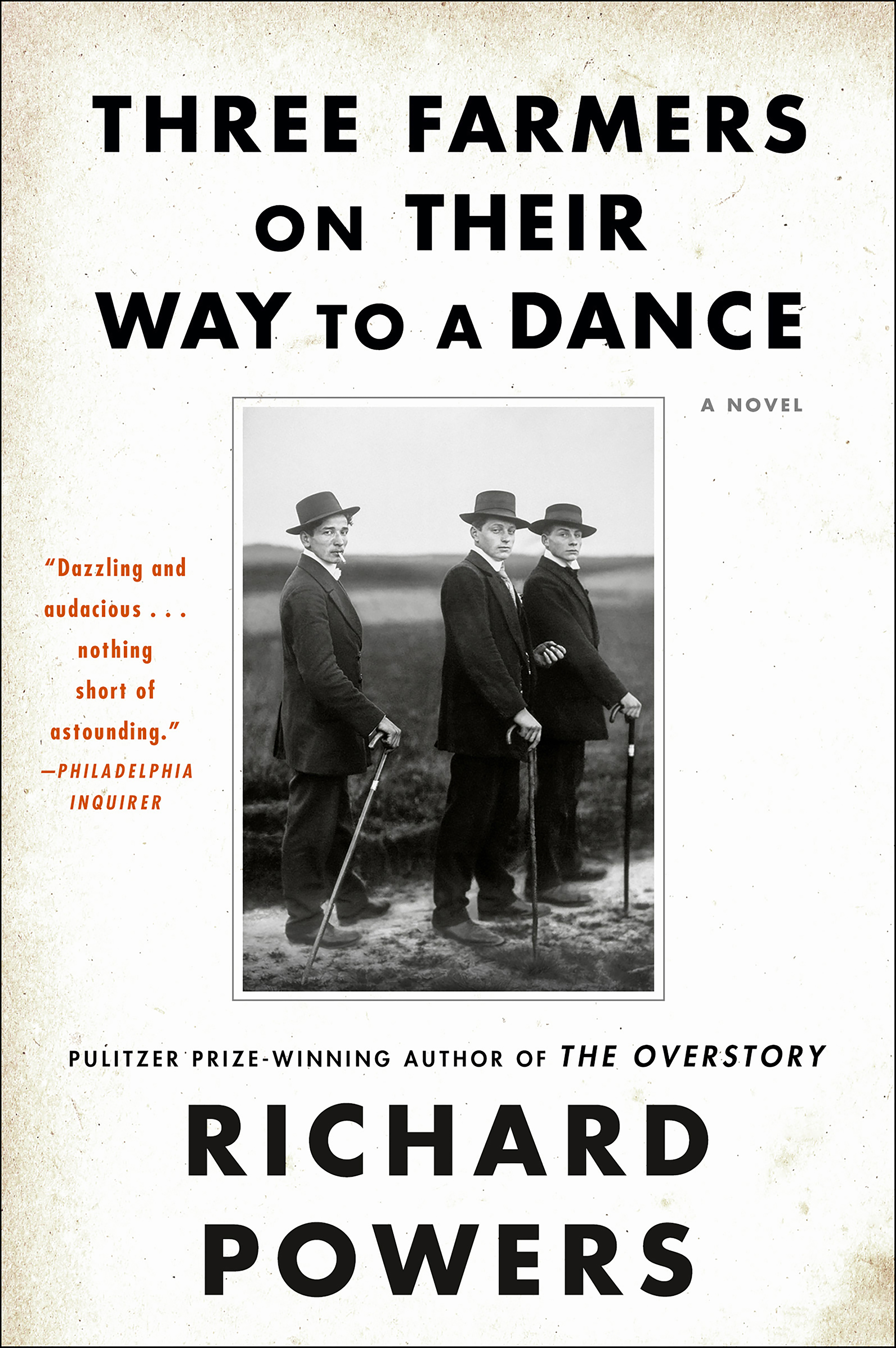 This image is the cover for the book Three Farmers on Their Way to a Dance