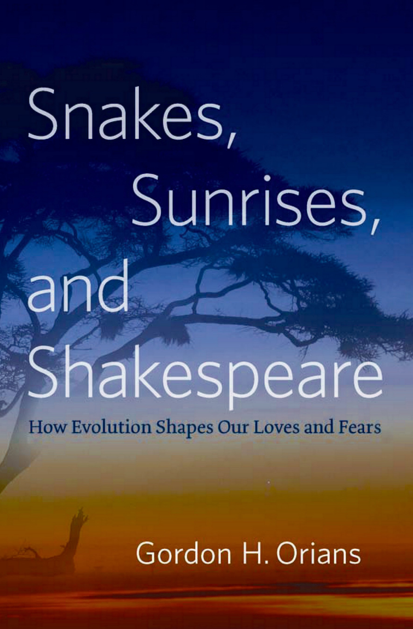 This image is the cover for the book Snakes, Sunrises, and Shakespeare