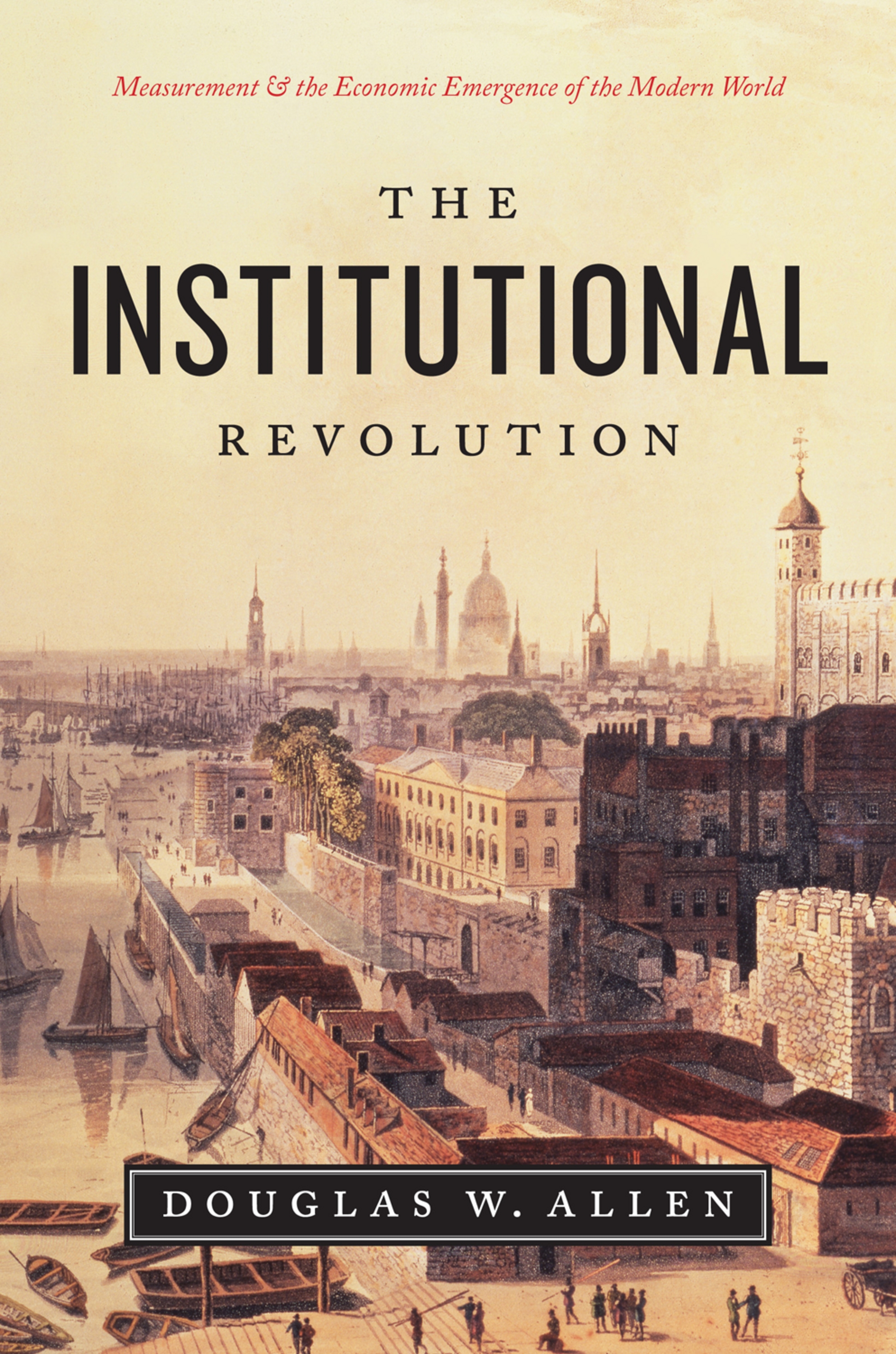 This image is the cover for the book Institutional Revolution