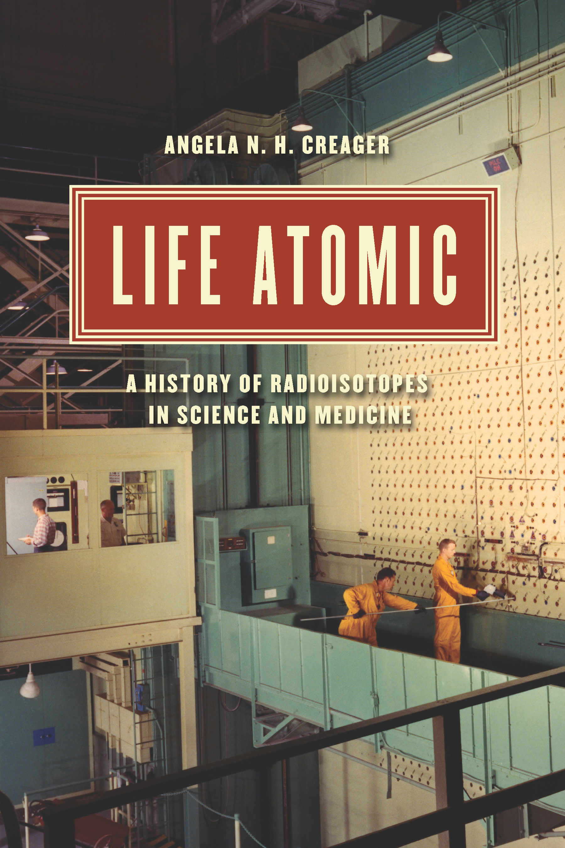 This image is the cover for the book Life Atomic