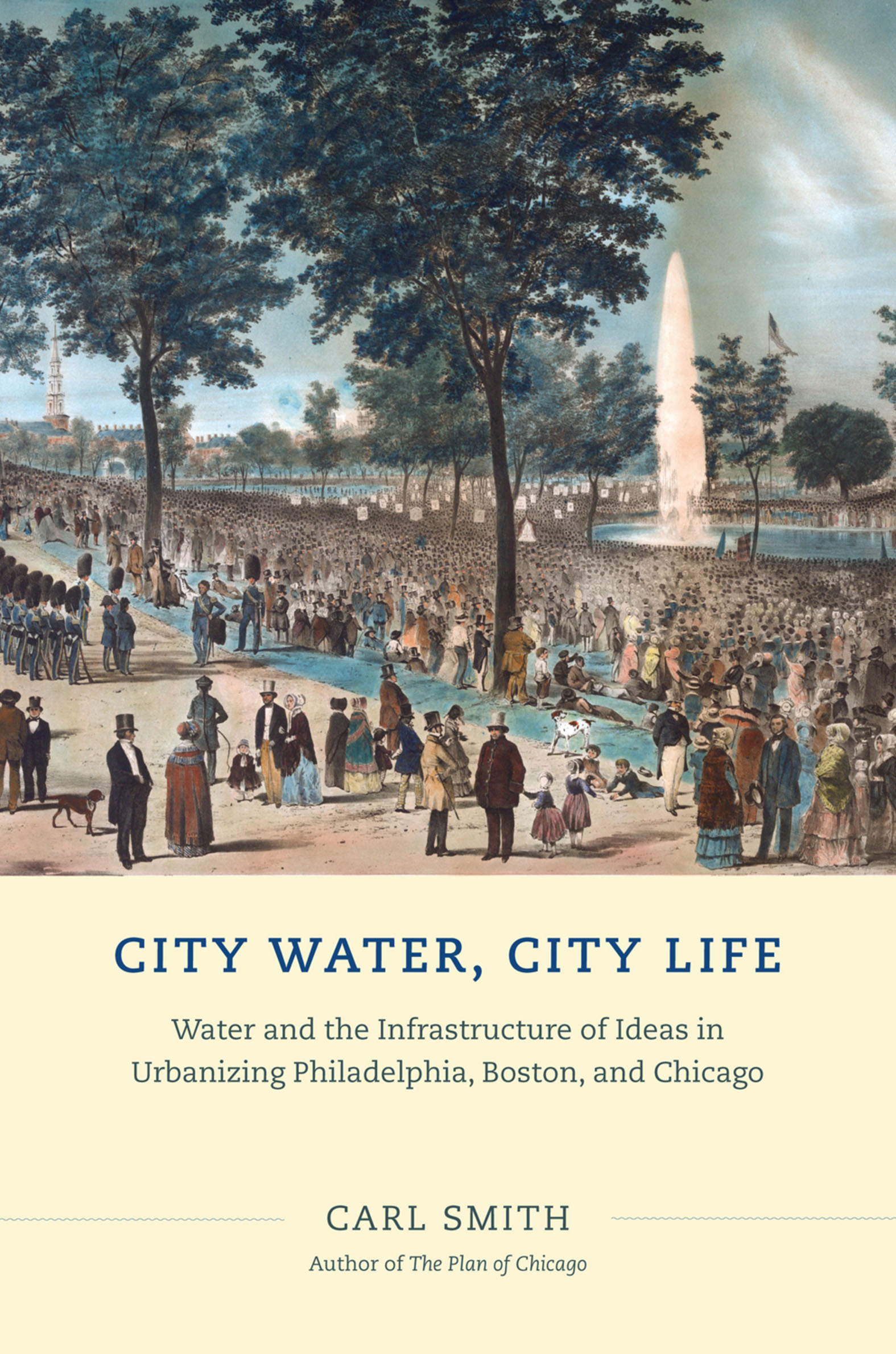 This image is the cover for the book City Water, City Life