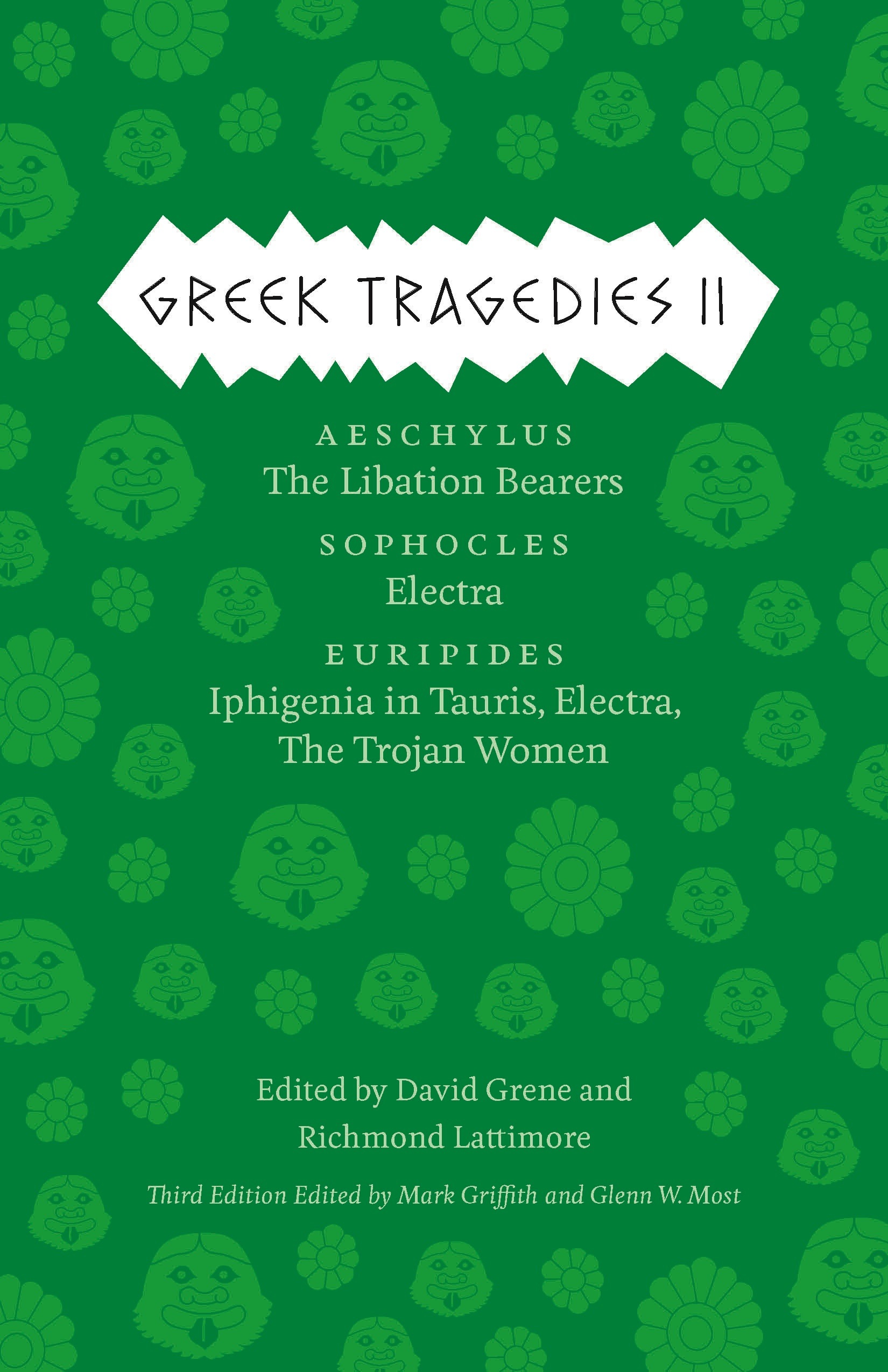 This image is the cover for the book Greek Tragedies II