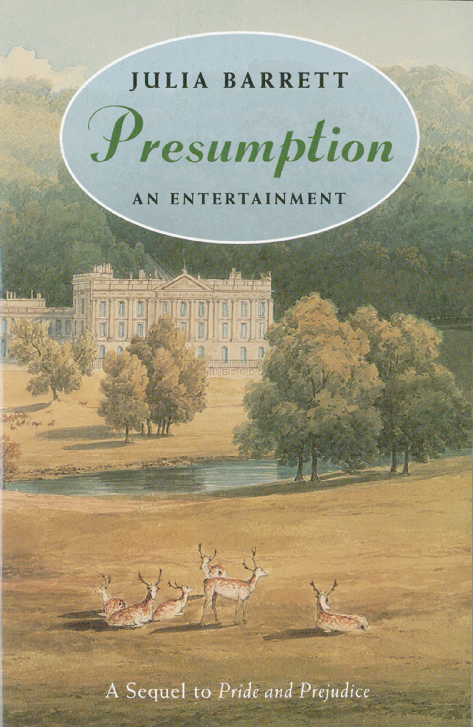 This image is the cover for the book Presumption: An Entertainment