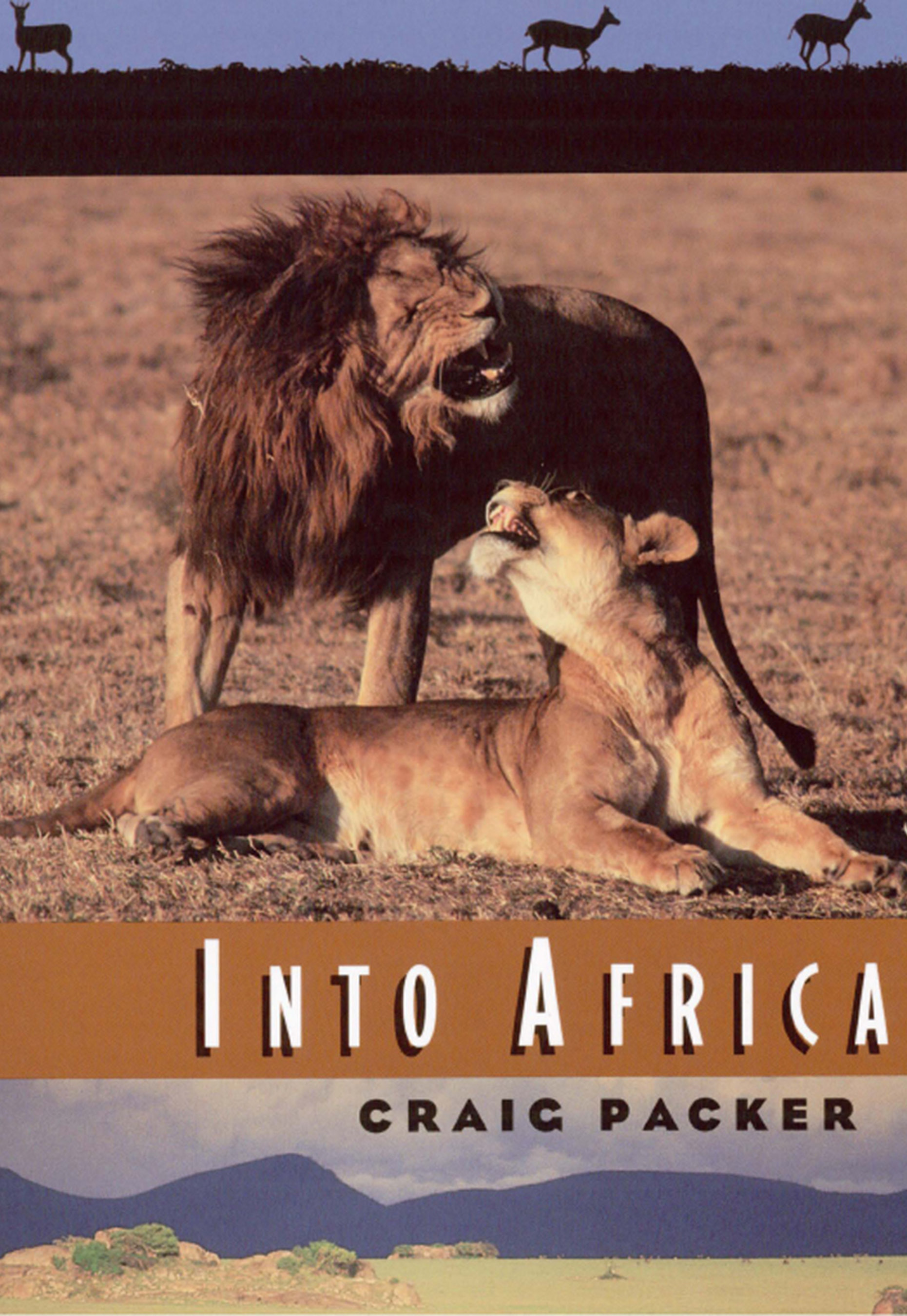 This image is the cover for the book Into Africa