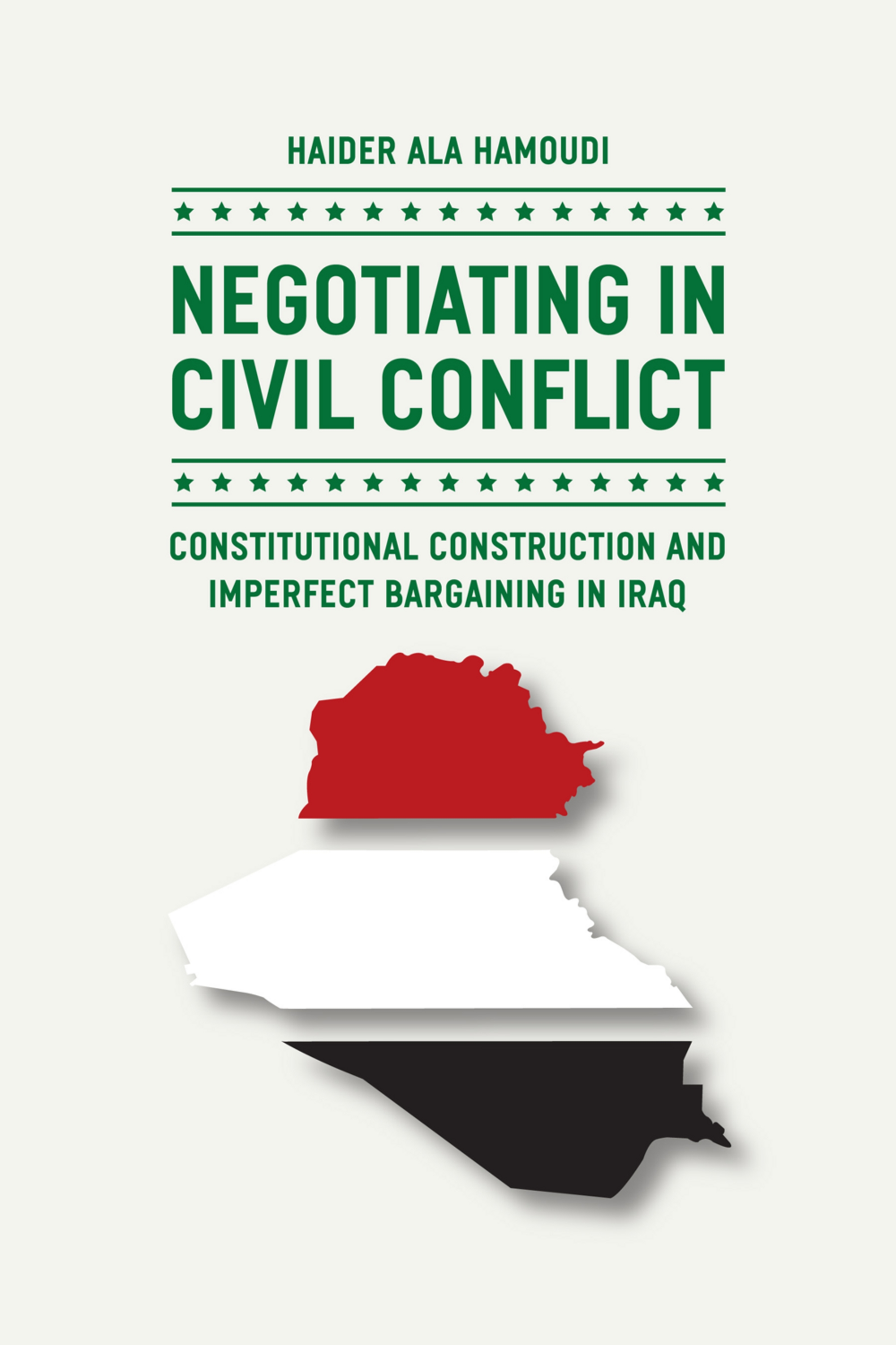 This image is the cover for the book Negotiating in Civil Conflict