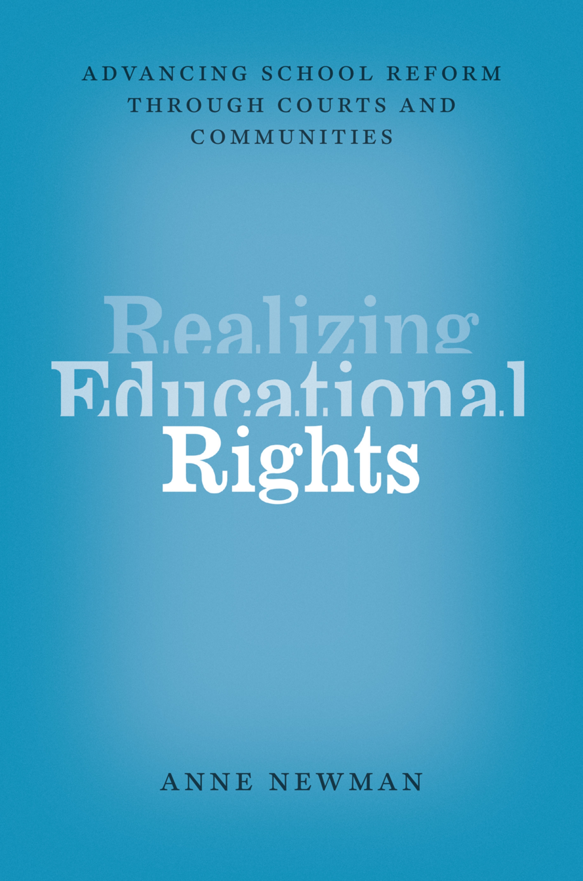 This image is the cover for the book Realizing Educational Rights