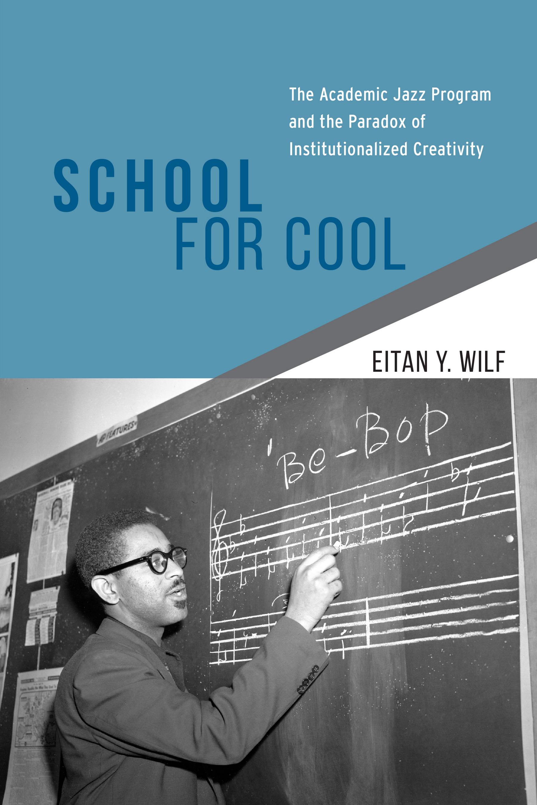 This image is the cover for the book School for Cool