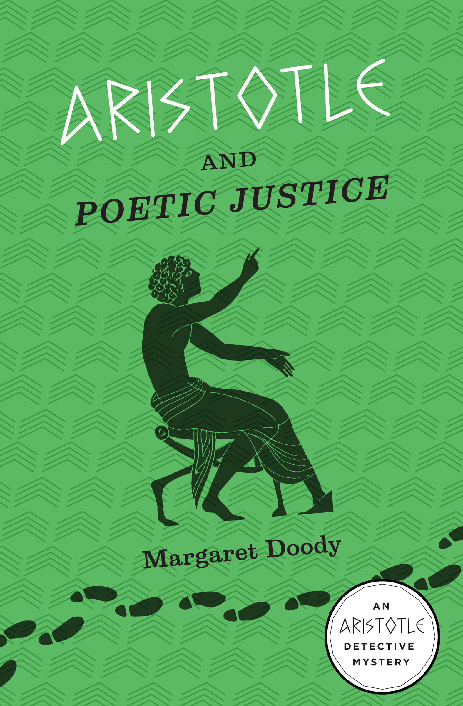 This image is the cover for the book Aristotle and Poetic Justice, The Aristotle Detective Novels