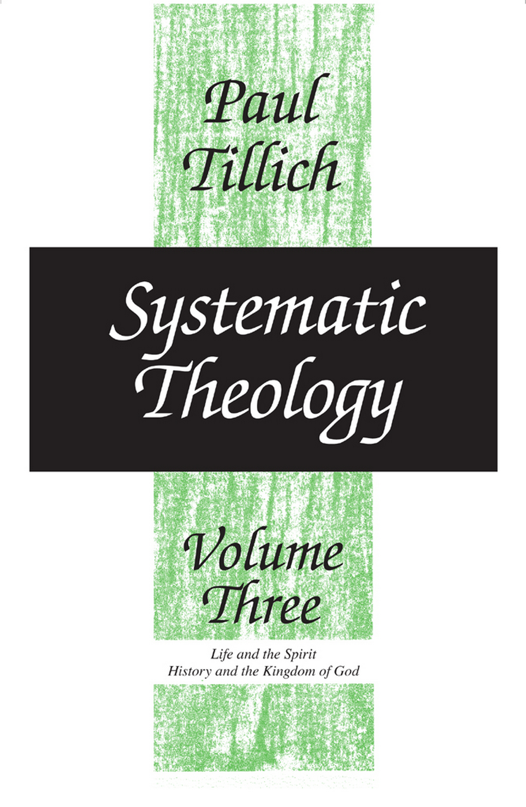 This image is the cover for the book Systematic Theology