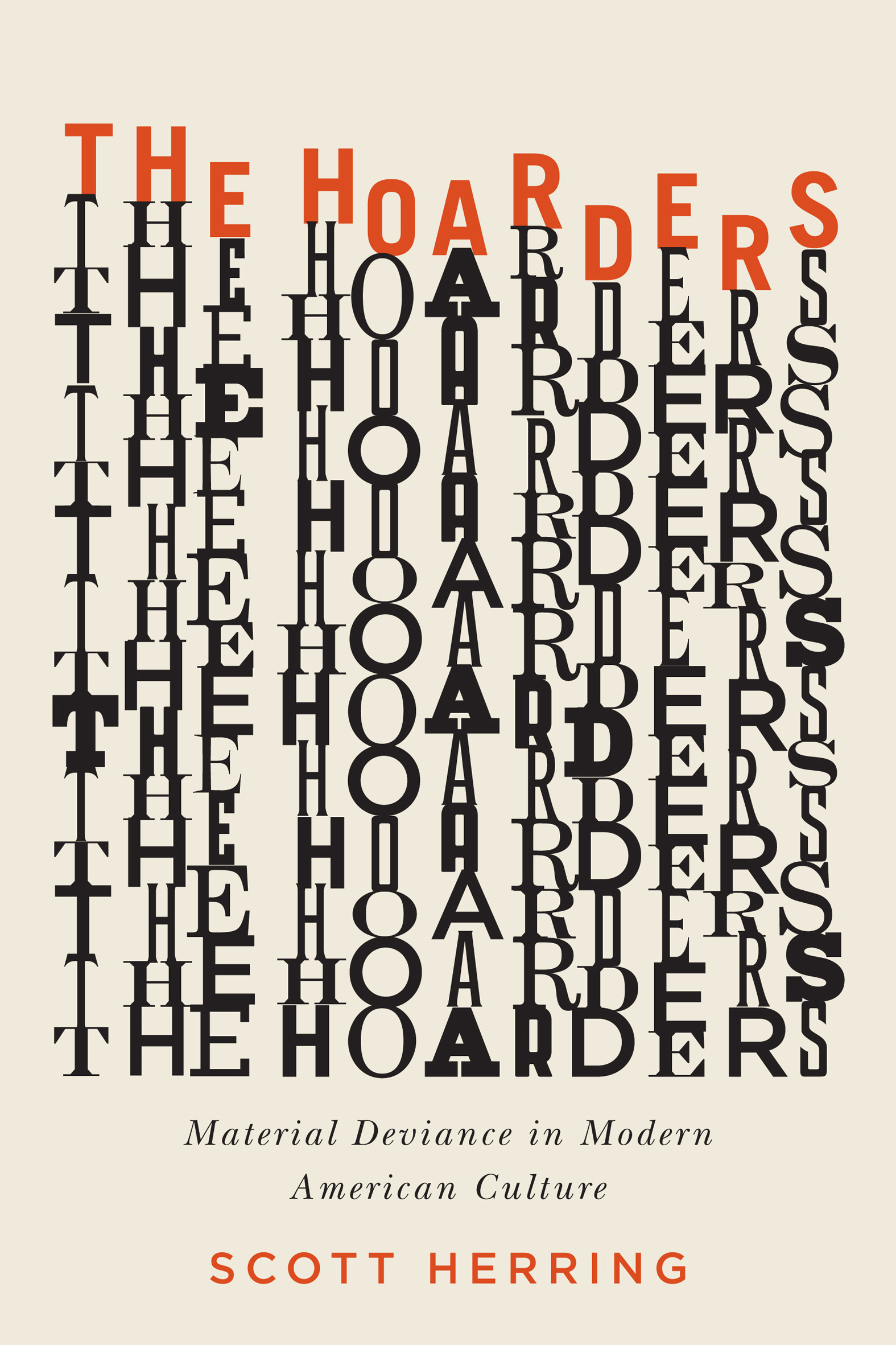 This image is the cover for the book Hoarders