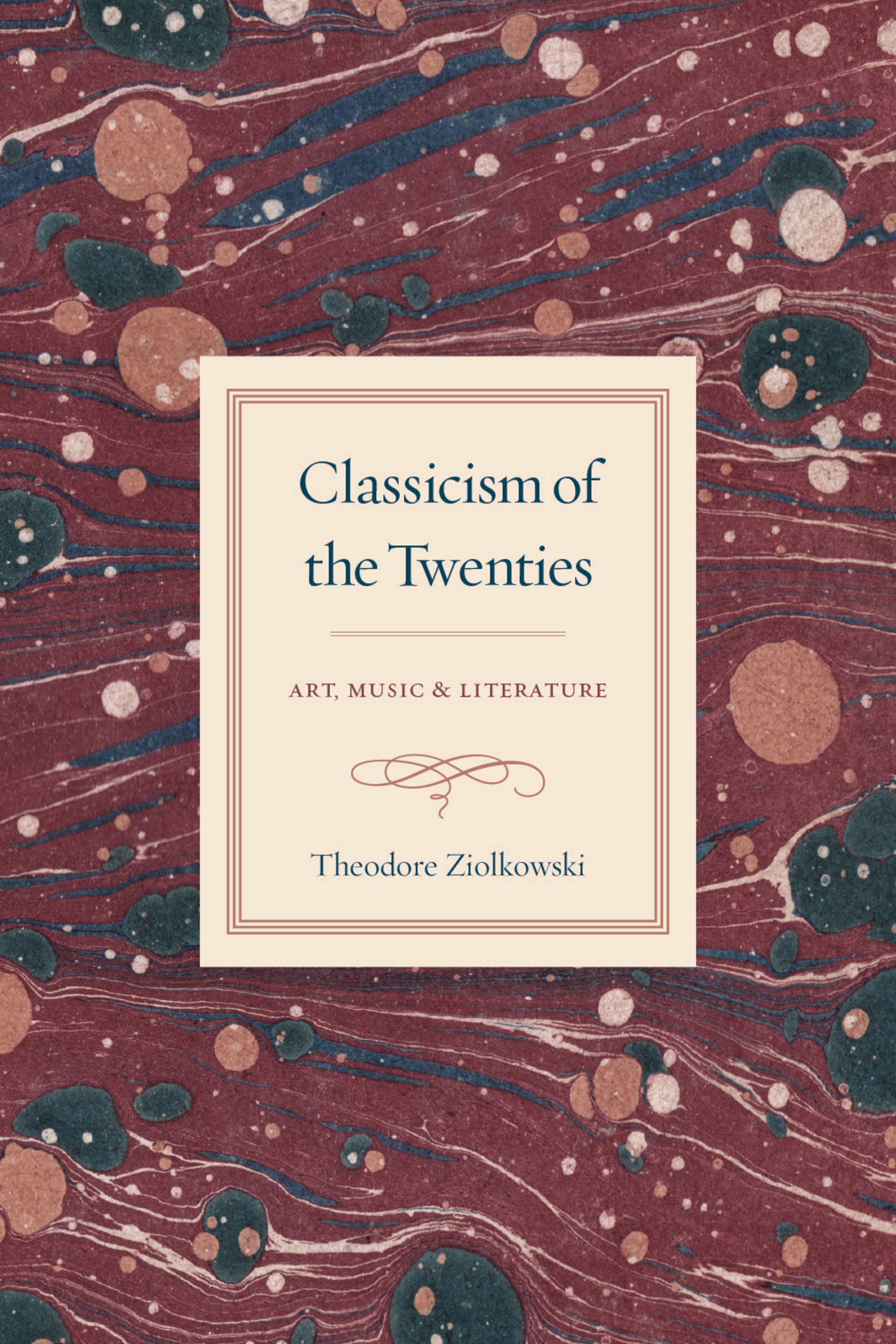 This image is the cover for the book Classicism of the Twenties
