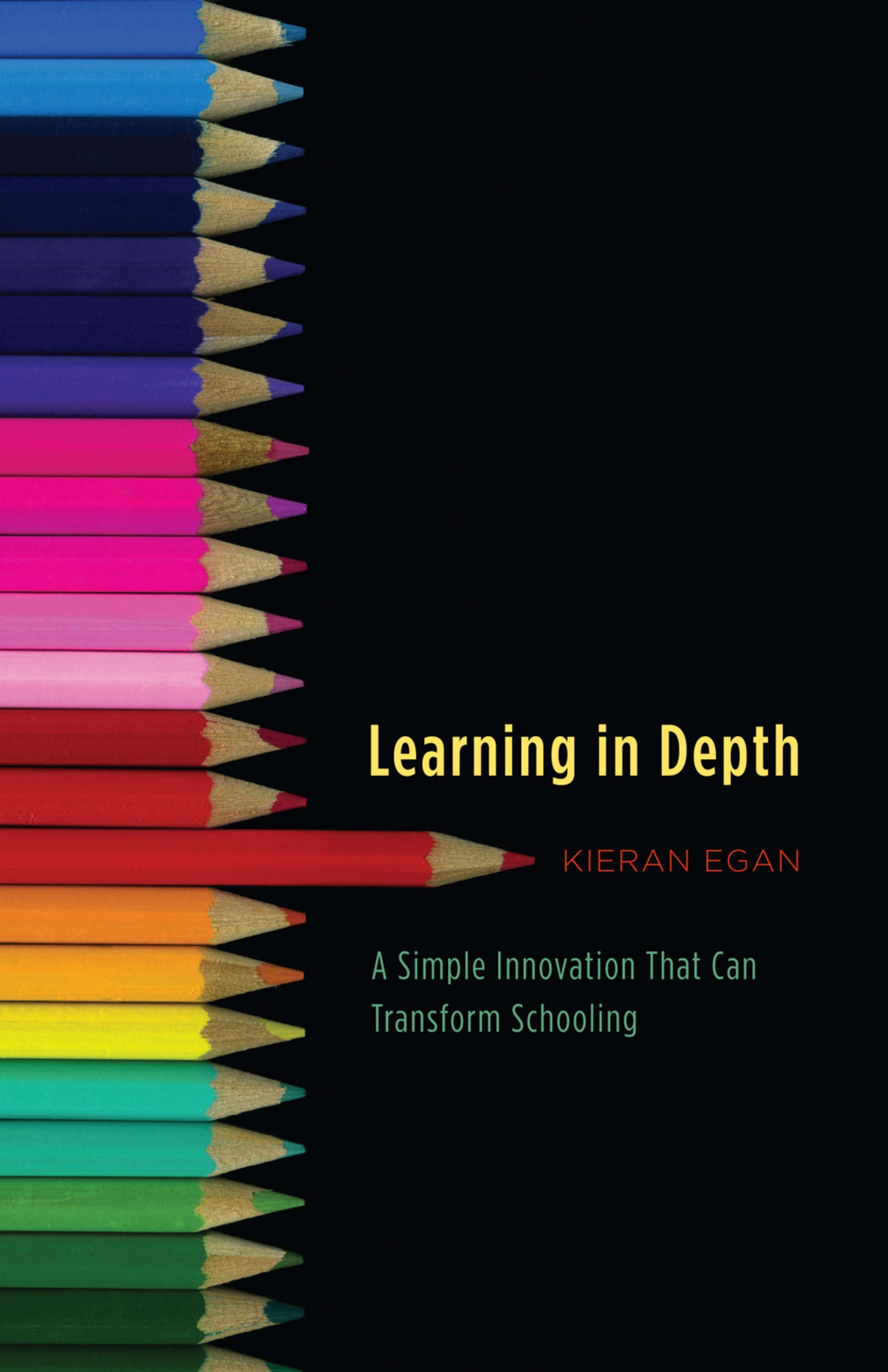 This image is the cover for the book Learning in Depth