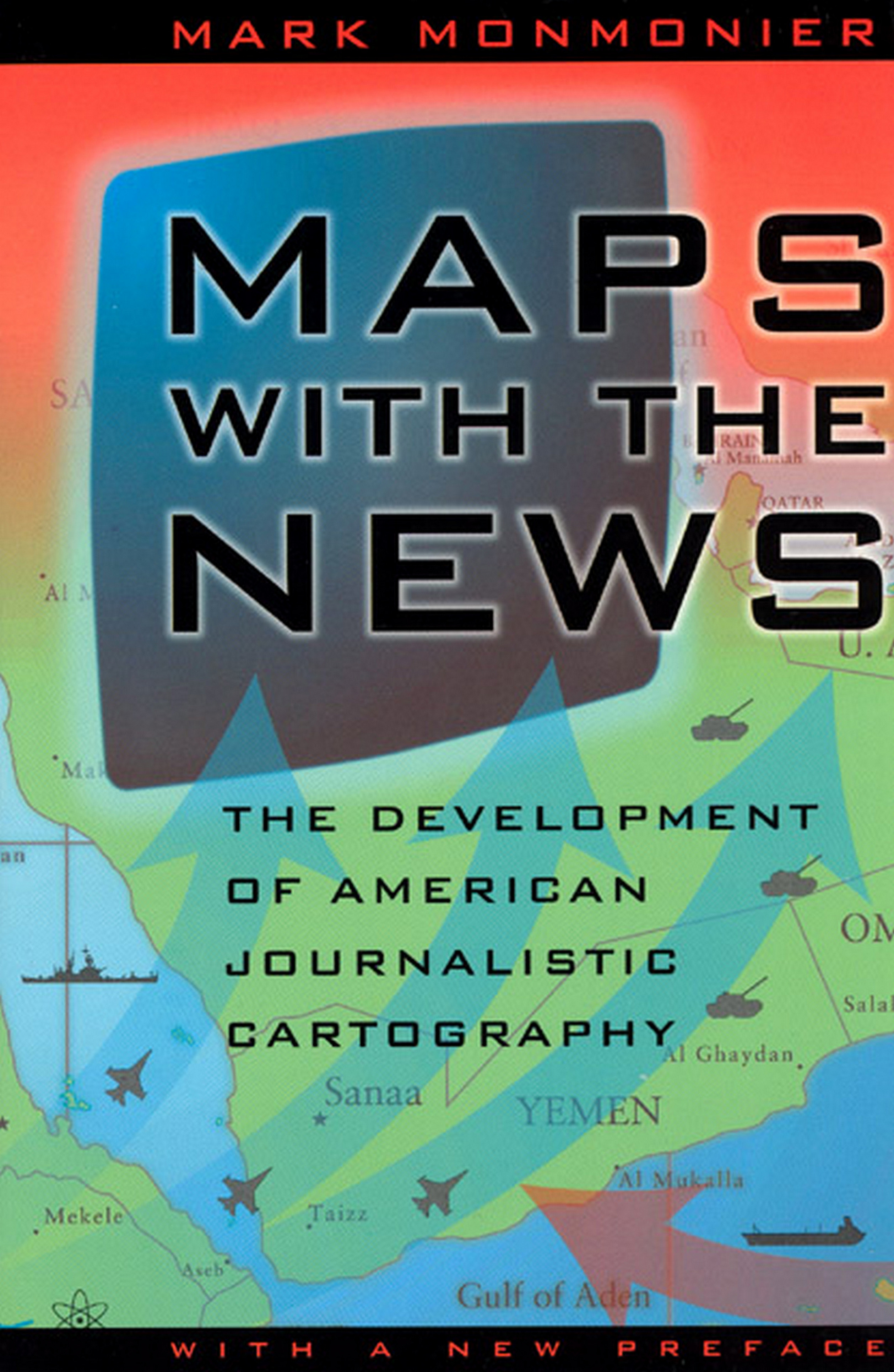 This image is the cover for the book Maps with the News