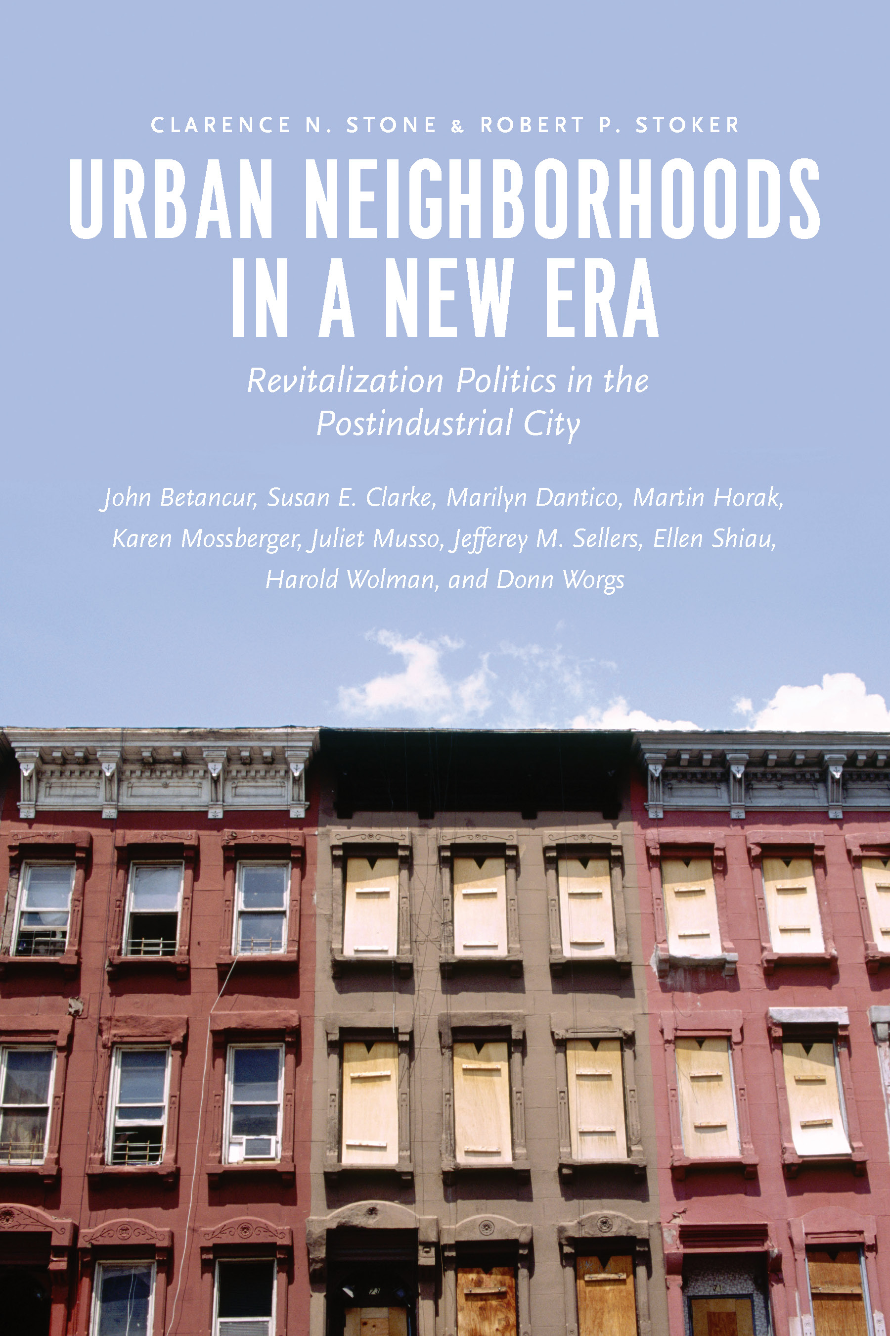 This image is the cover for the book Urban Neighborhoods in a New Era