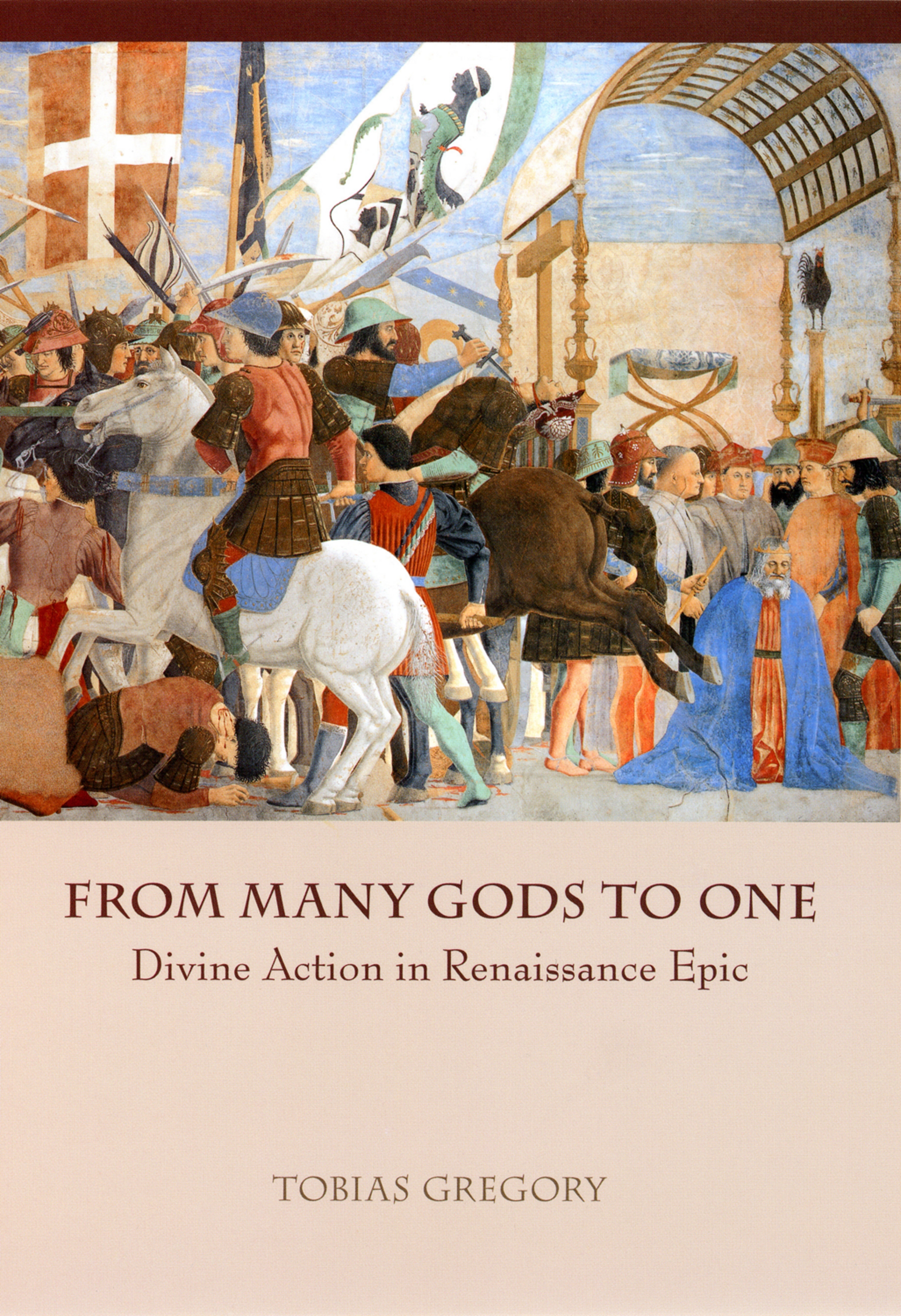 This image is the cover for the book From Many Gods to One