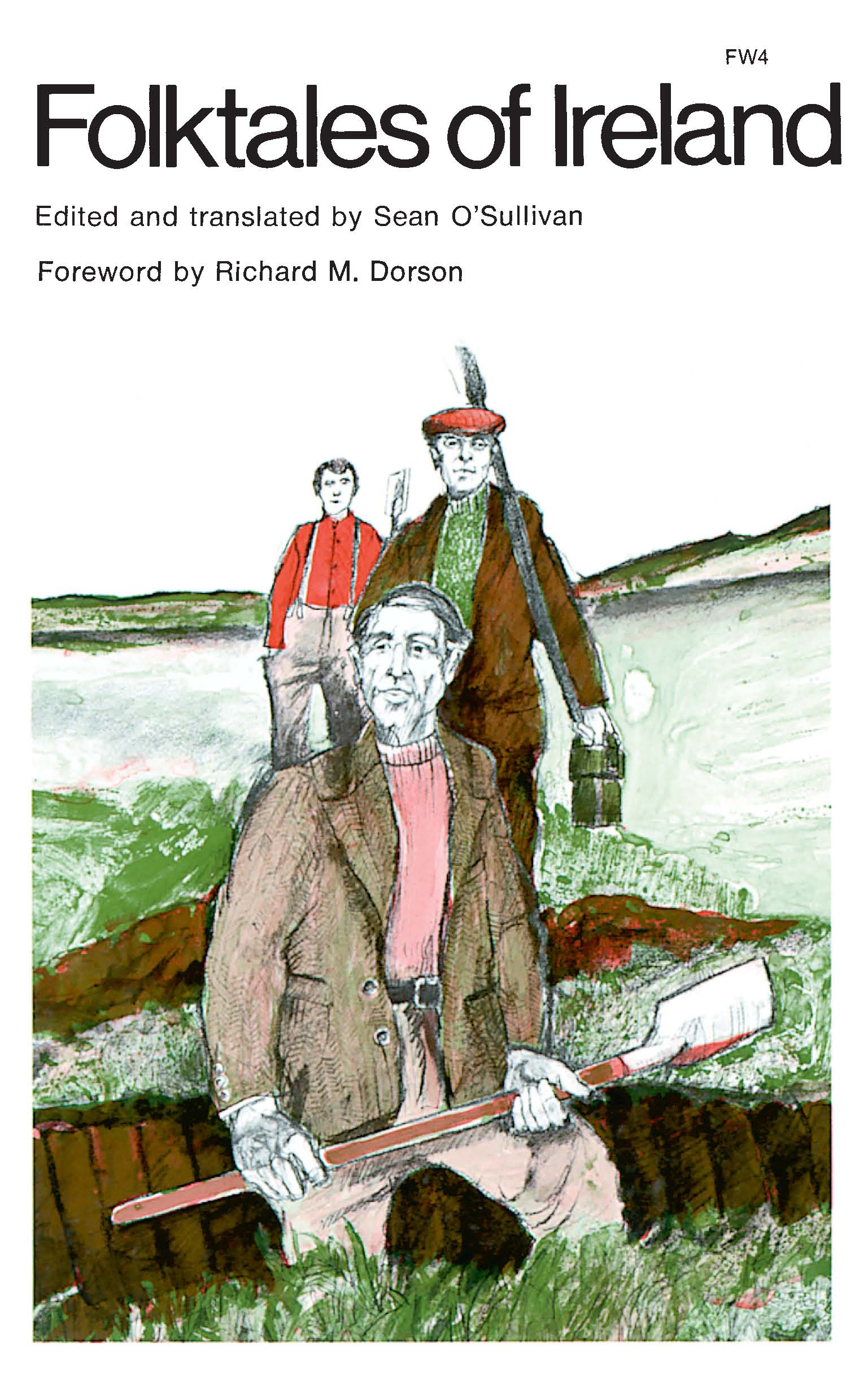 This image is the cover for the book Folktales of Ireland