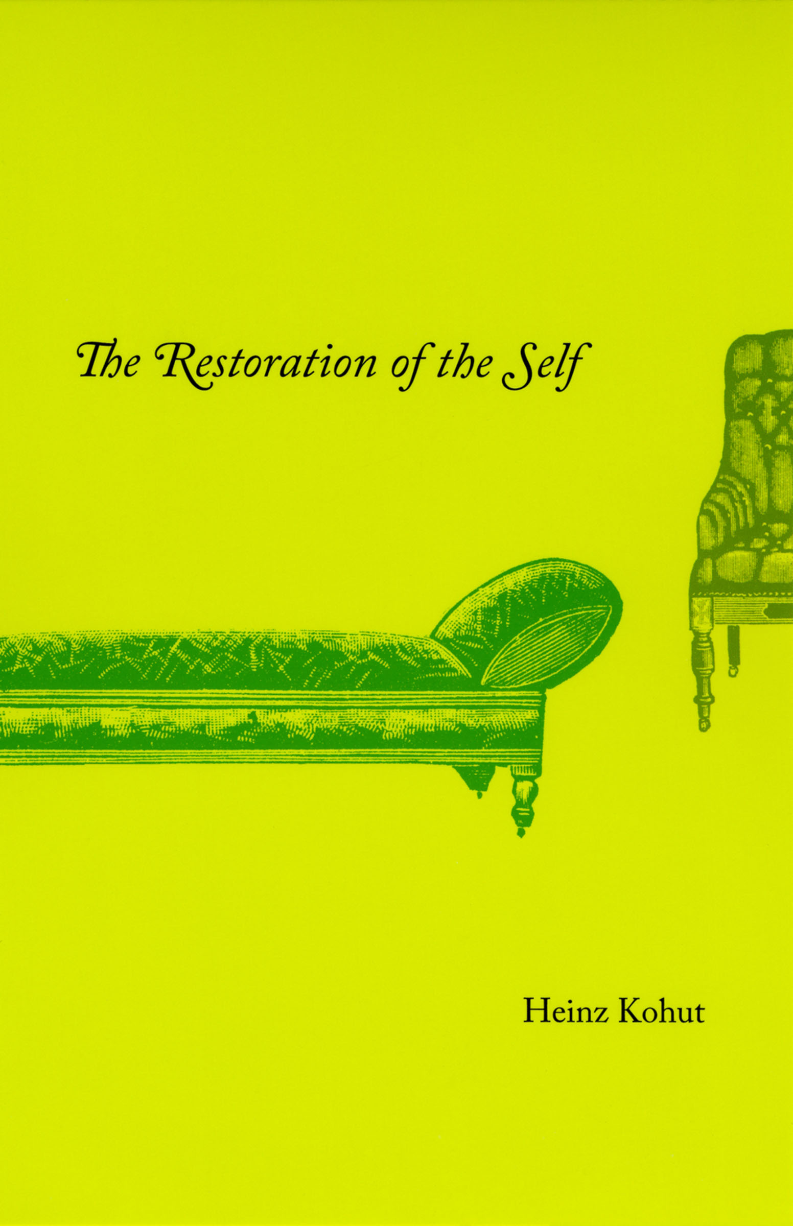 This image is the cover for the book Restoration of the Self