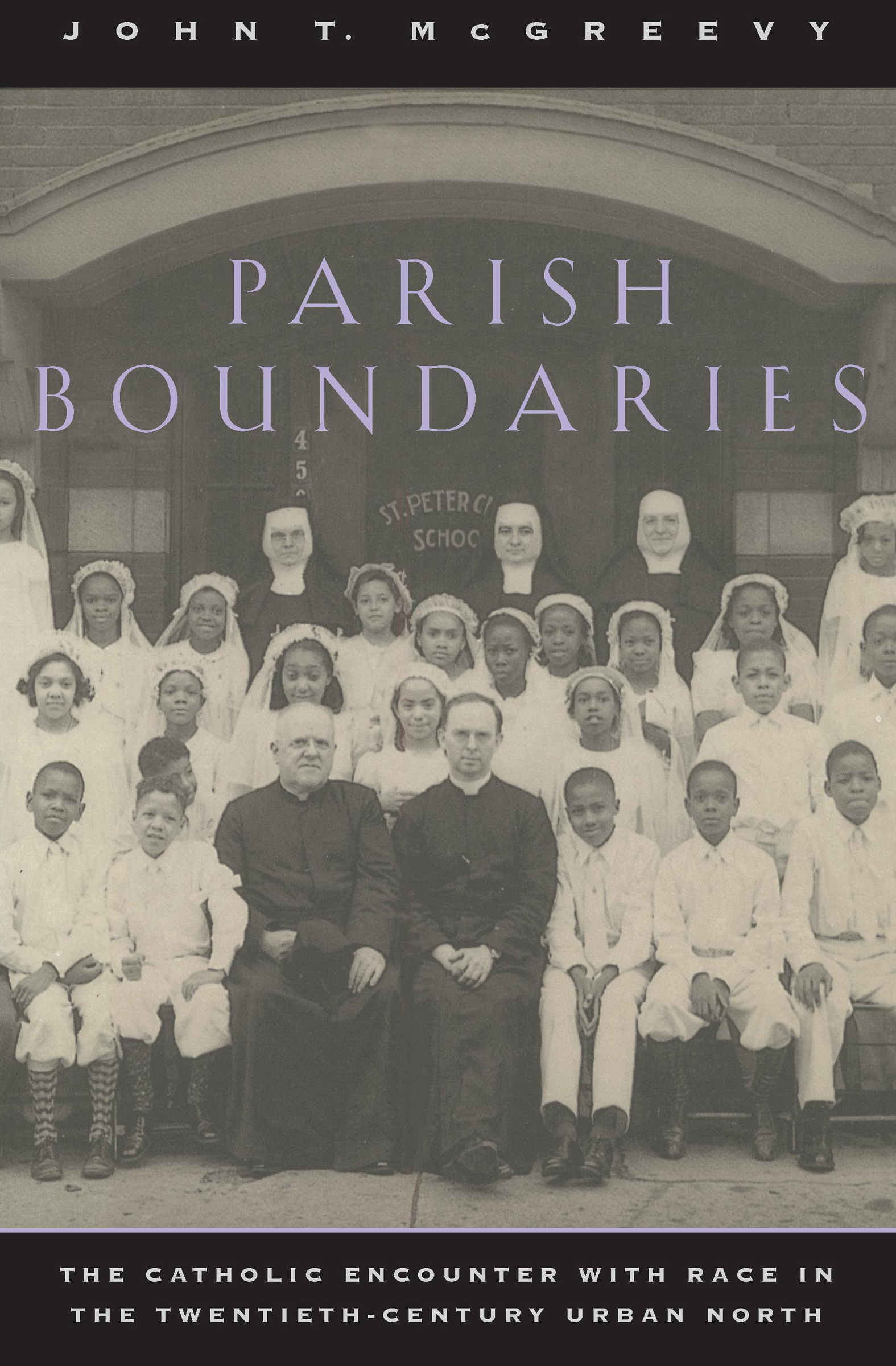 This image is the cover for the book Parish Boundaries, Historical Studies of Urban America