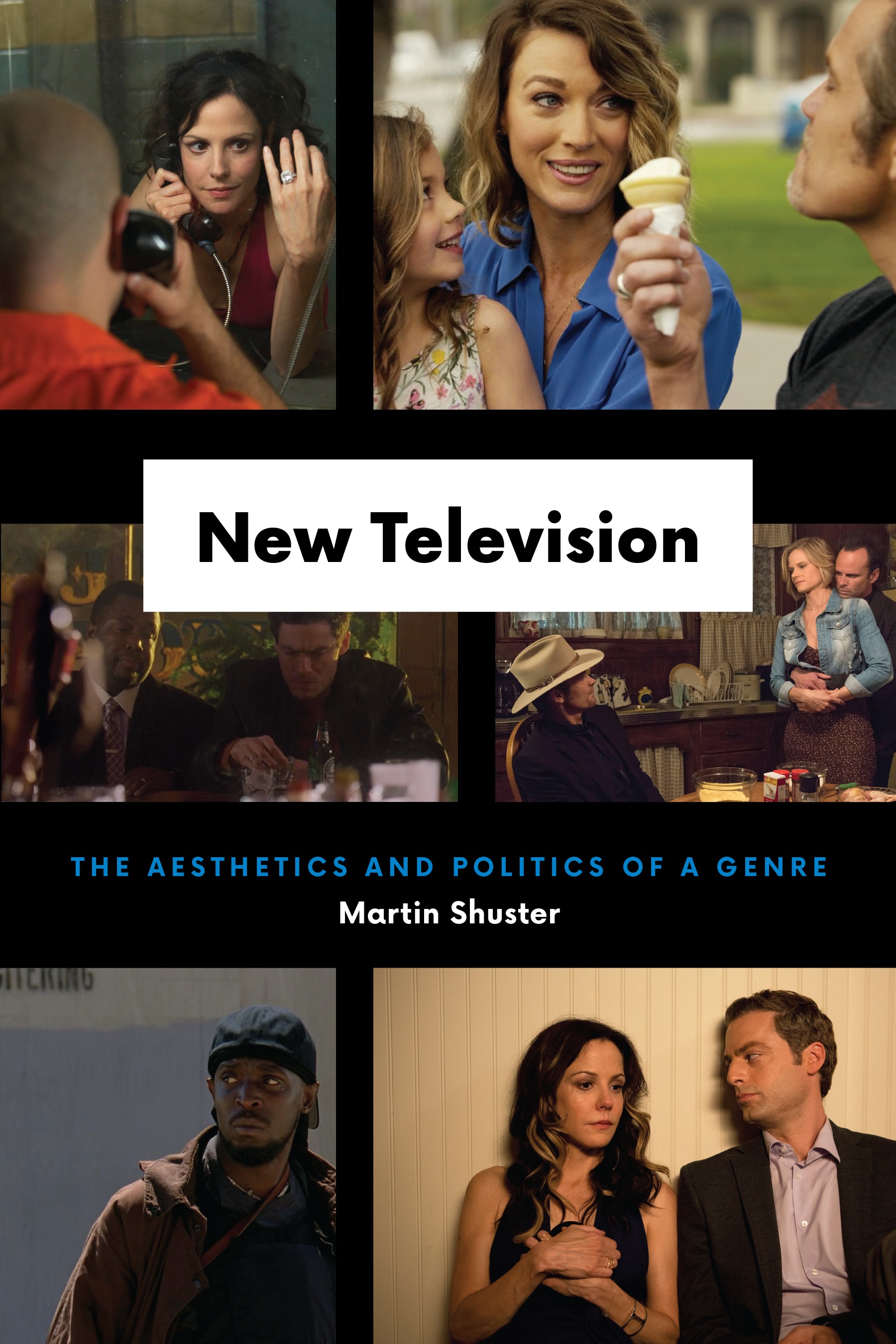 This image is the cover for the book New Television