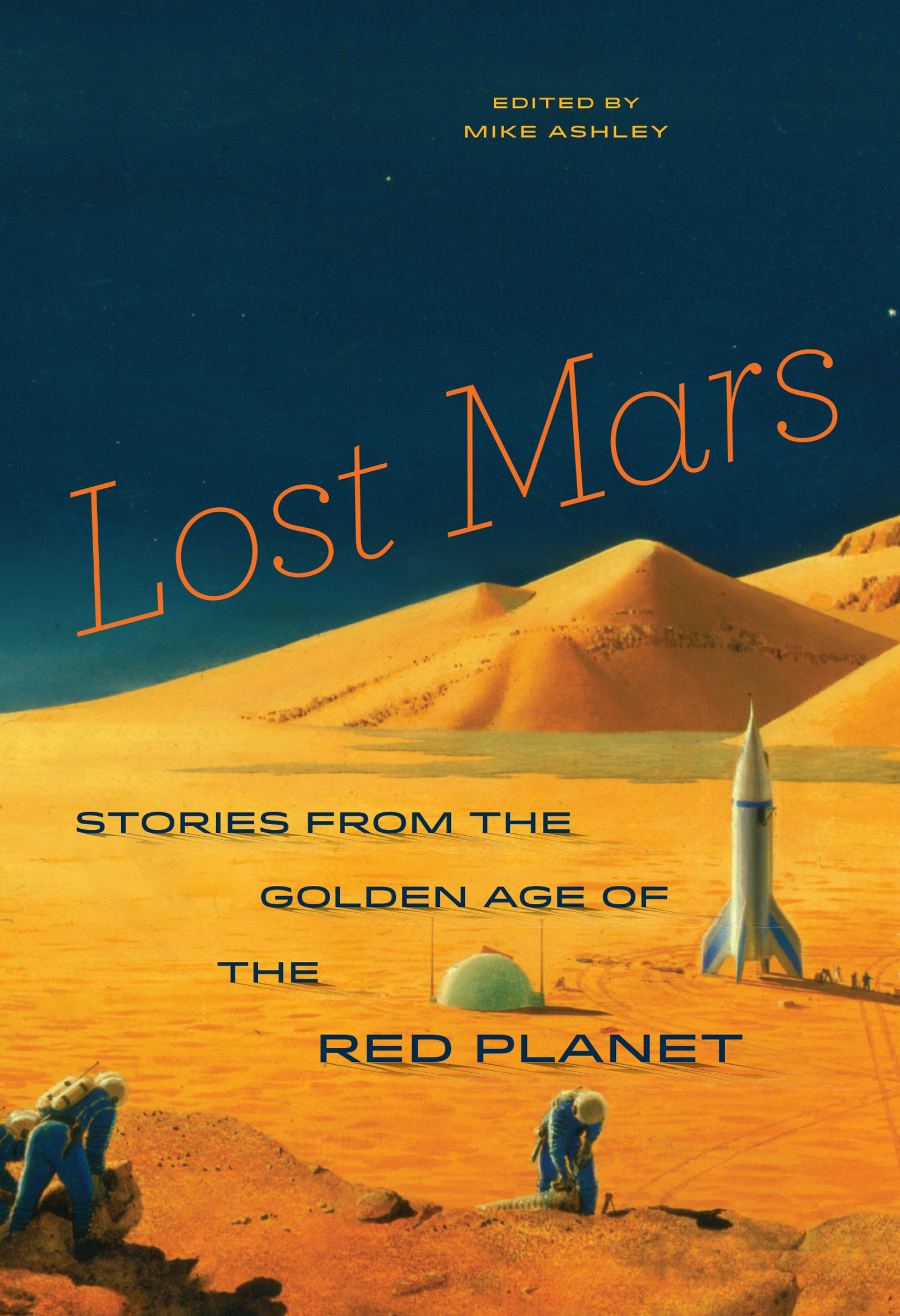 This image is the cover for the book Lost Mars
