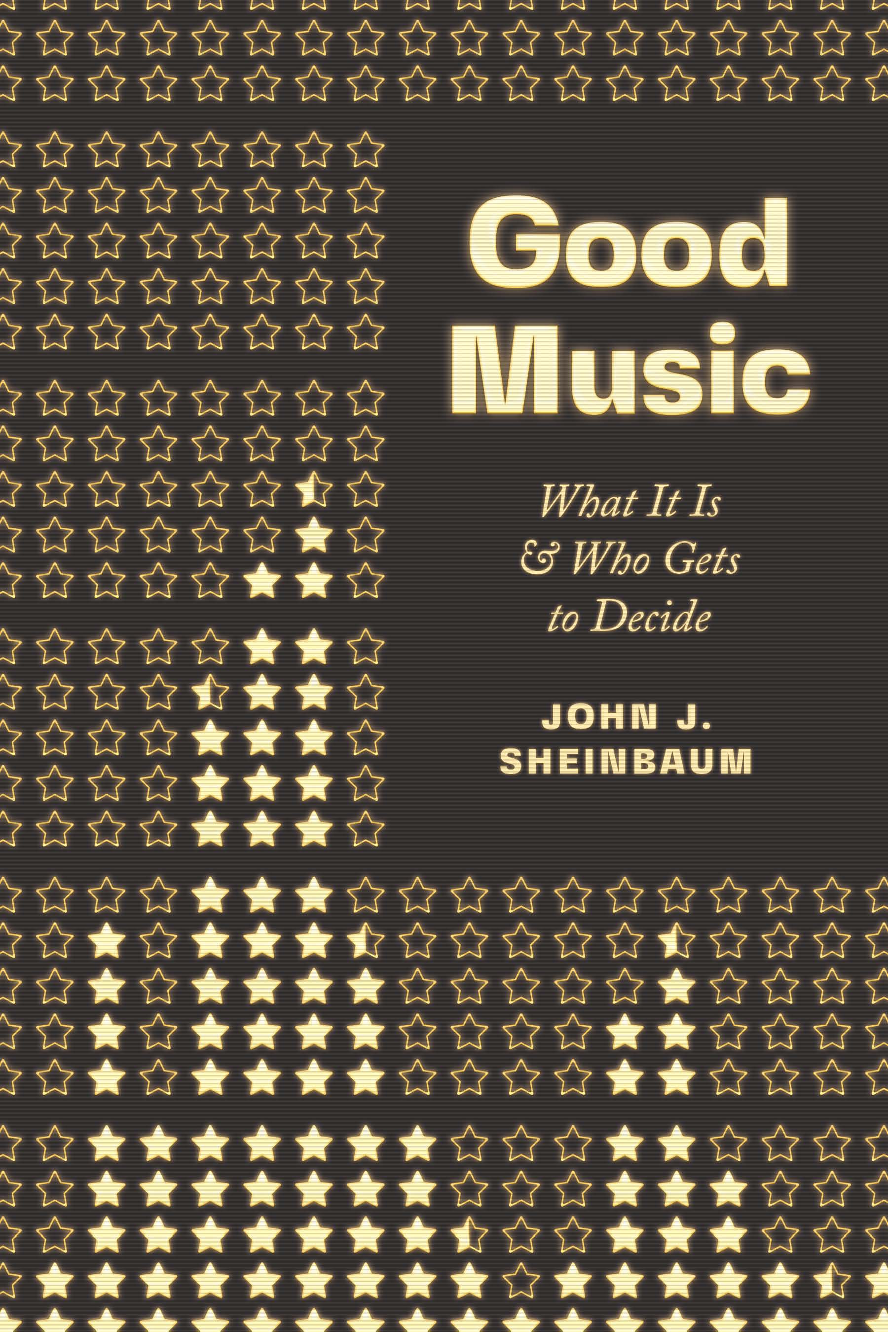 This image is the cover for the book Good Music