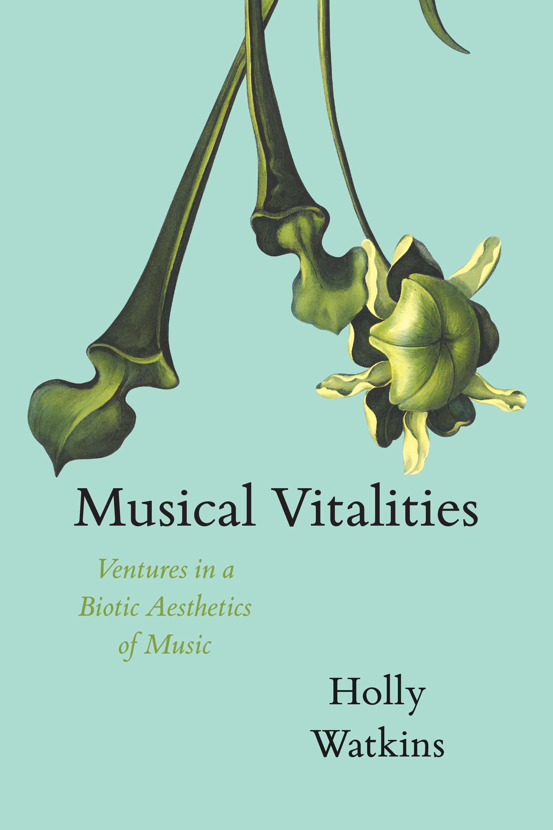 This image is the cover for the book Musical Vitalities