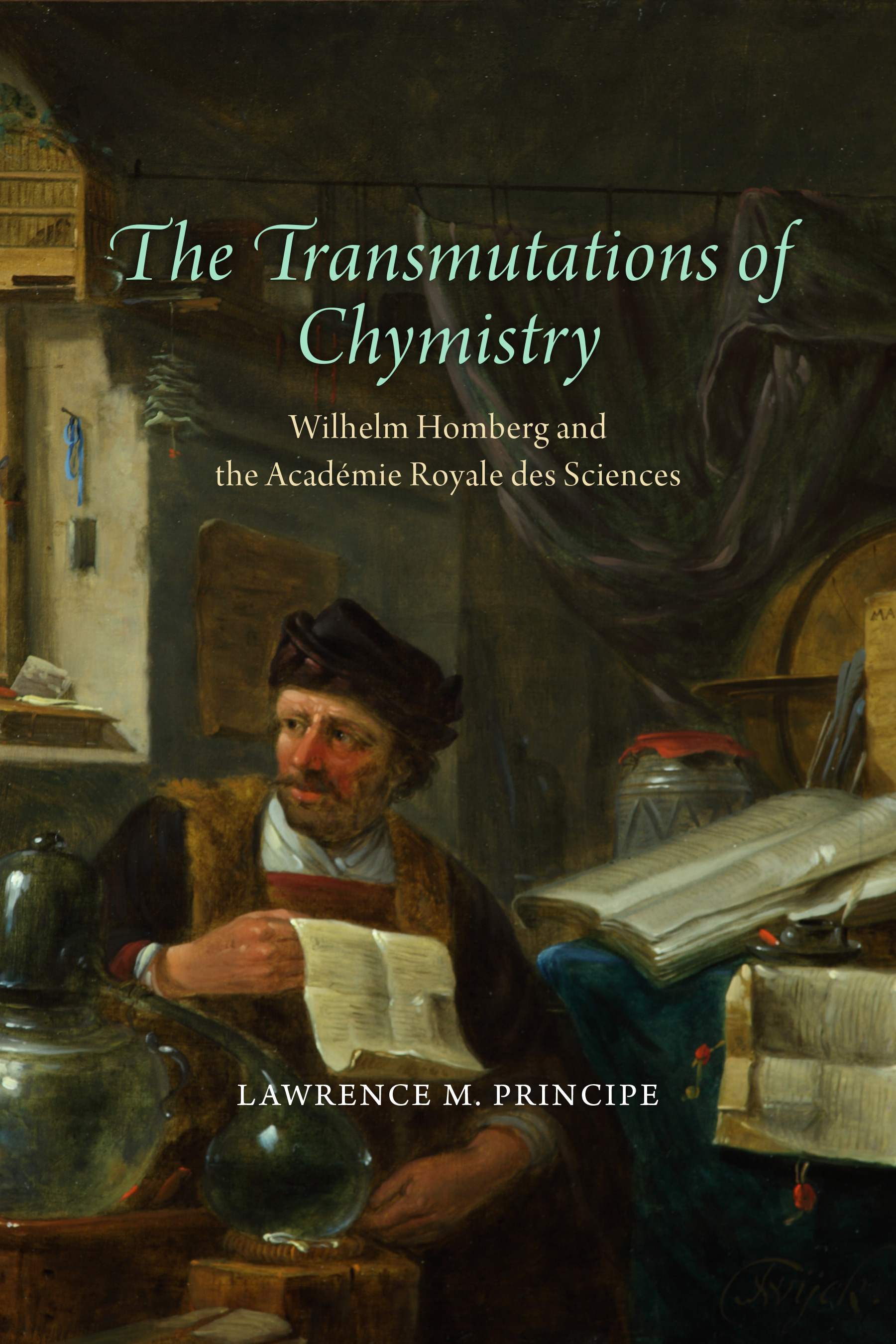 This image is the cover for the book Transmutations of Chymistry