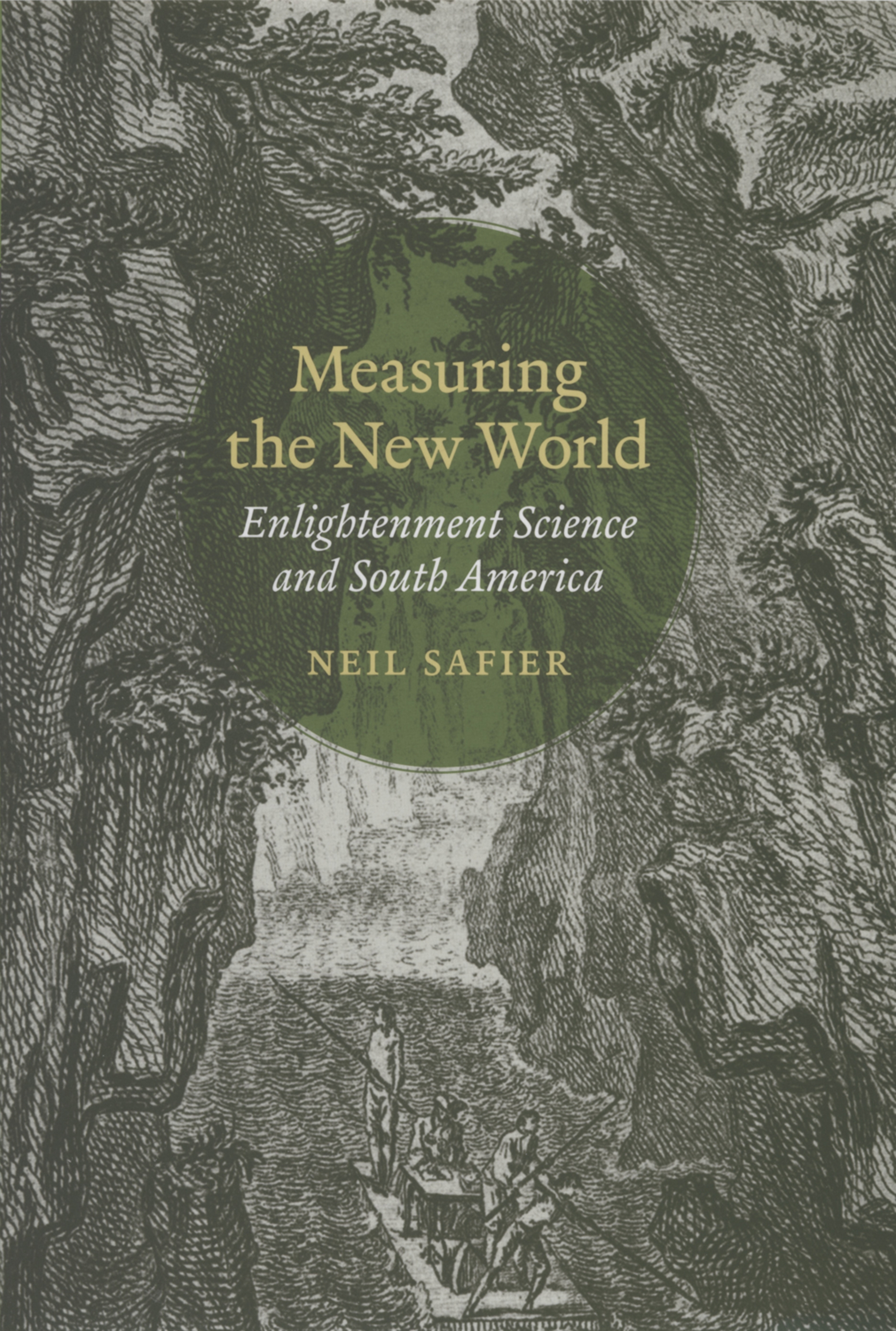 This image is the cover for the book Measuring the New World