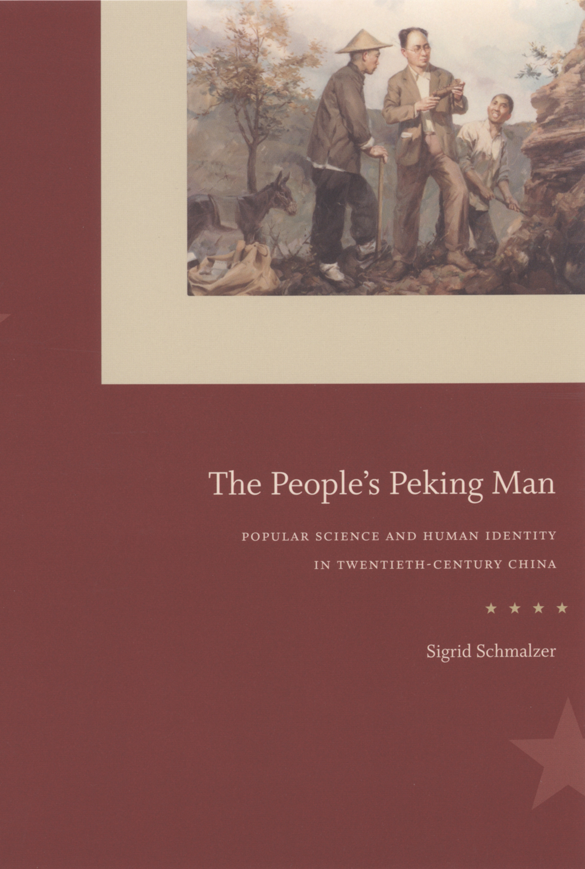 This image is the cover for the book People's Peking Man