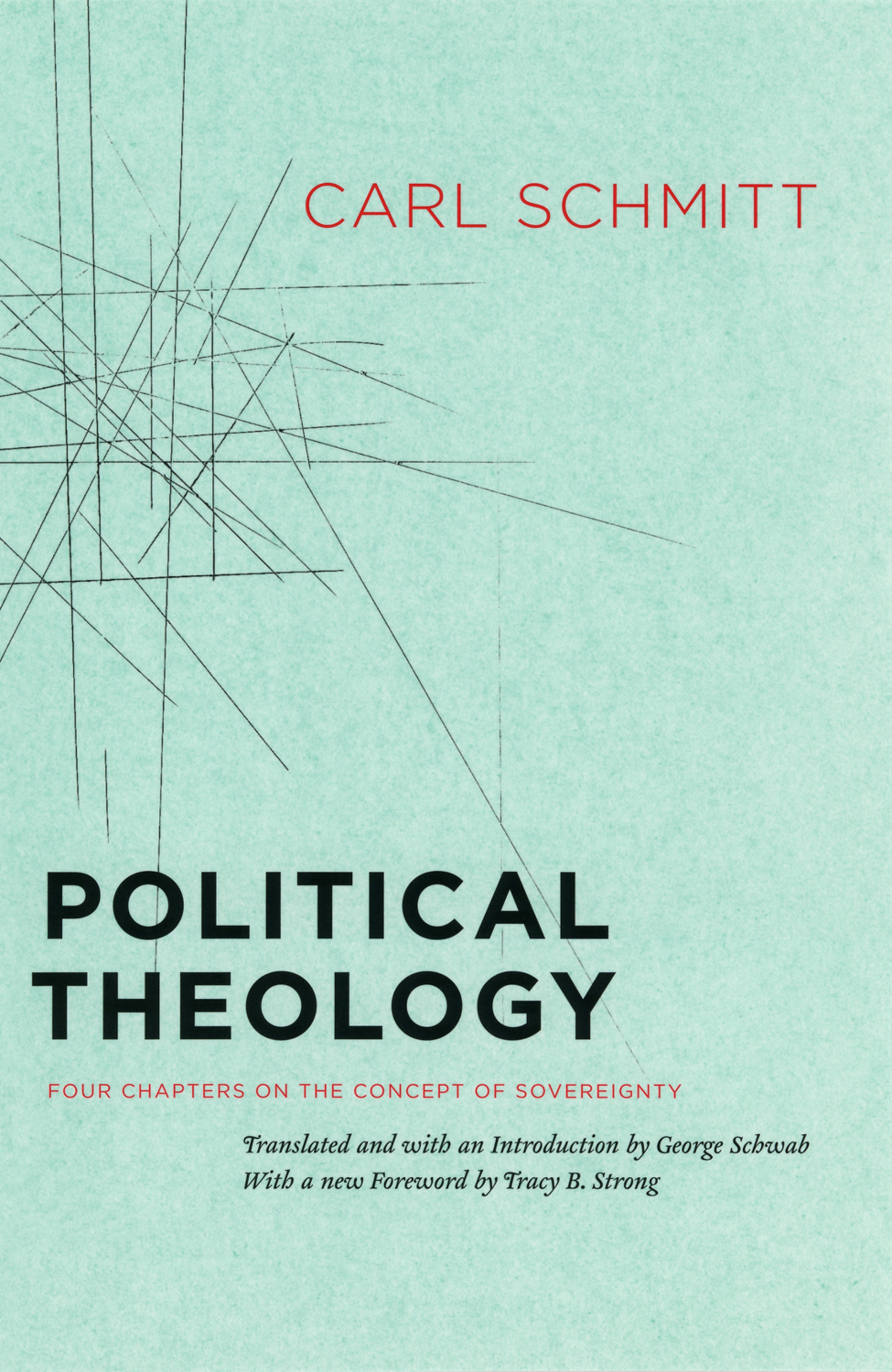 This image is the cover for the book Political Theology