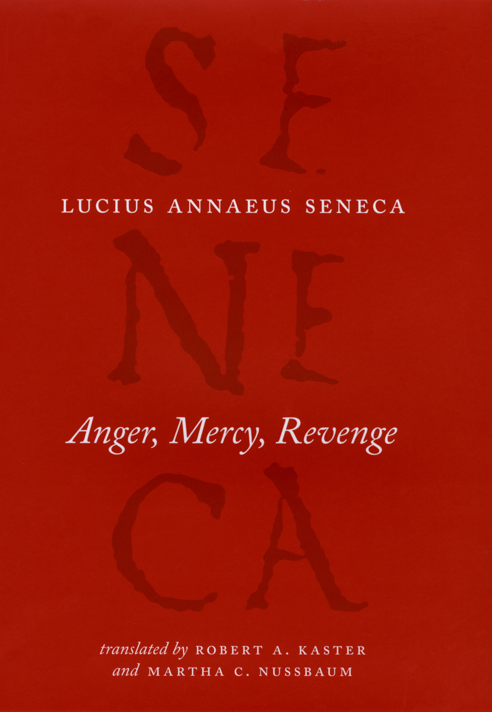 This image is the cover for the book Anger, Mercy, Revenge