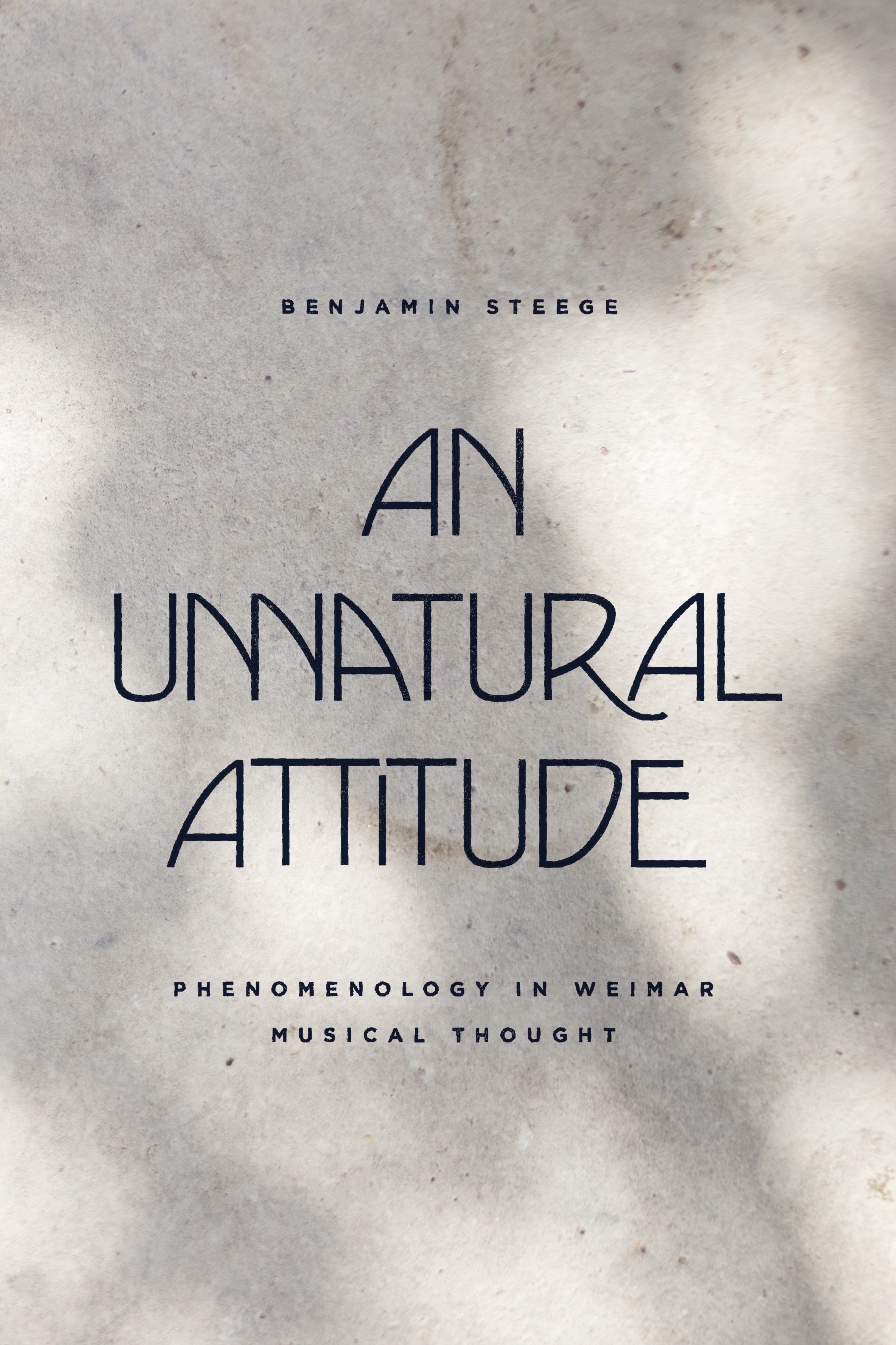 This image is the cover for the book Unnatural Attitude