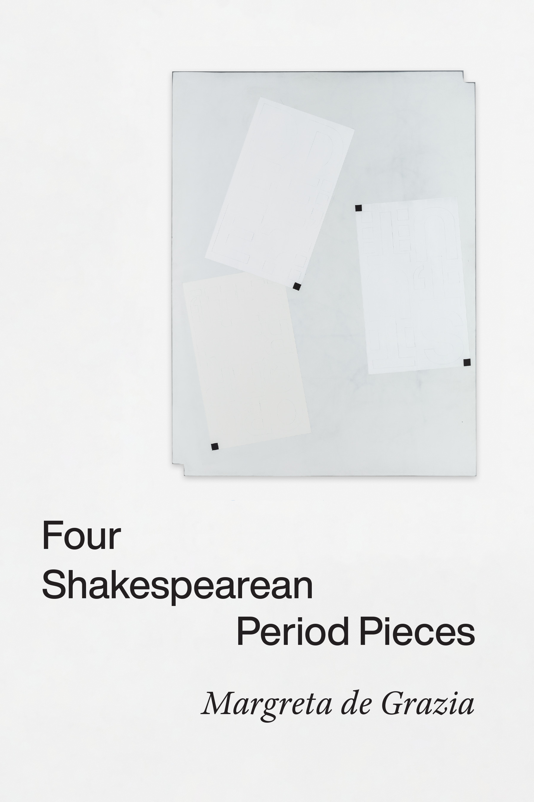 This image is the cover for the book Four Shakespearean Period Pieces