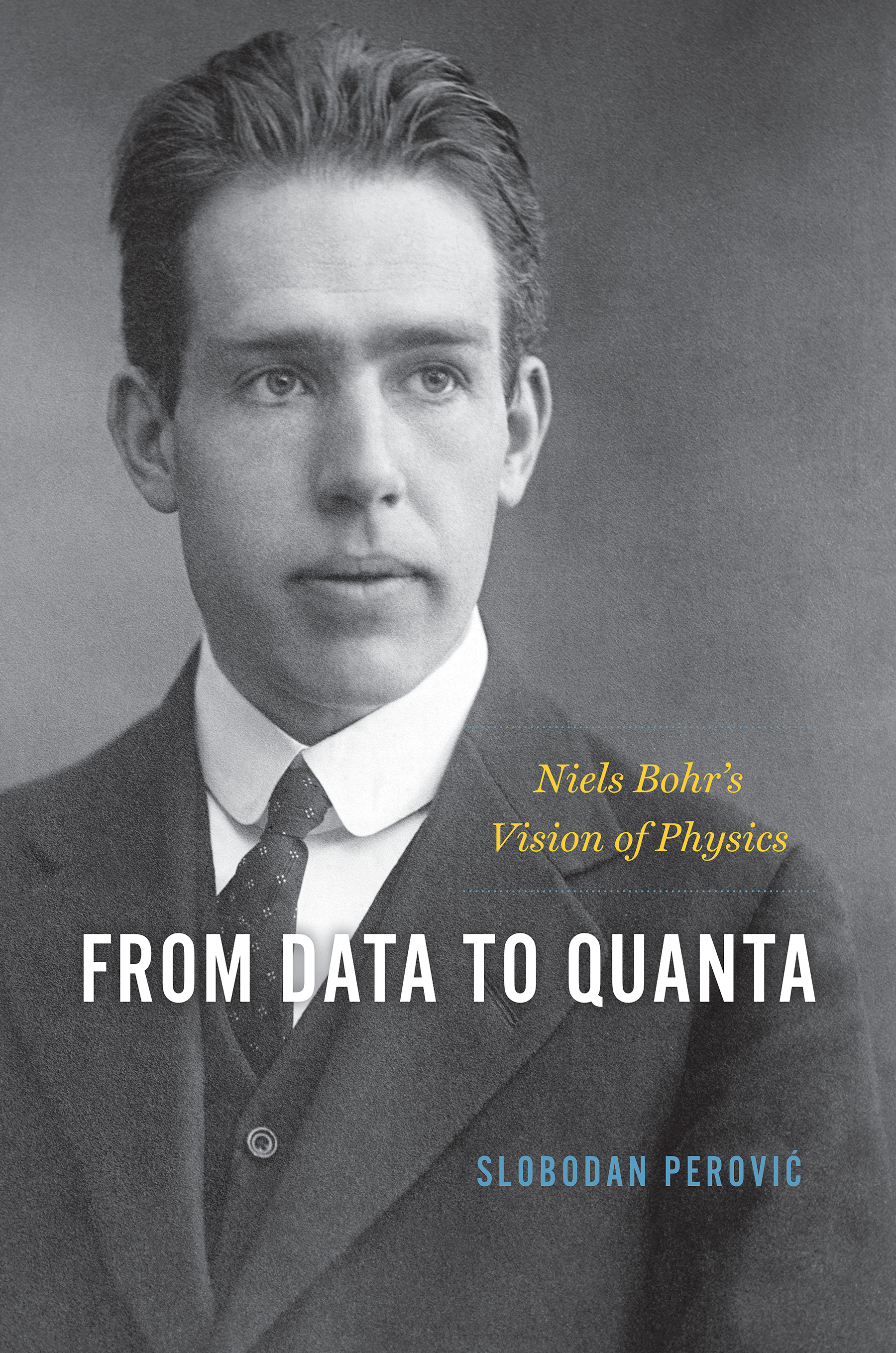 This image is the cover for the book From Data to Quanta