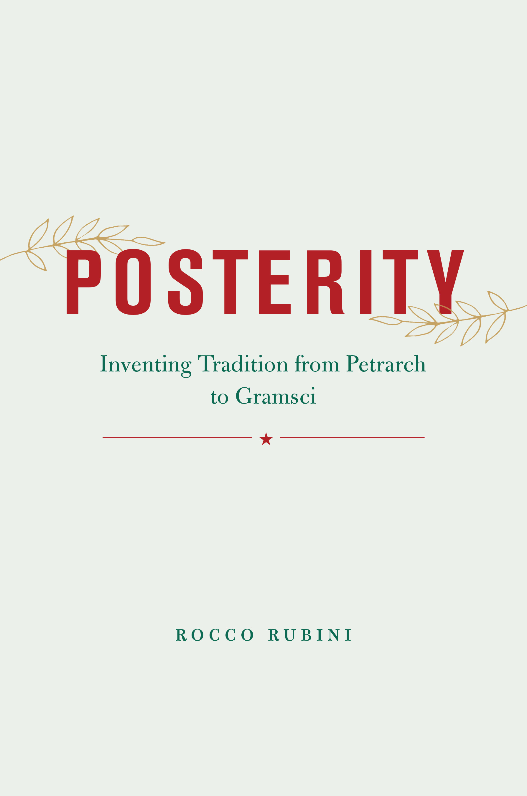 This image is the cover for the book Posterity
