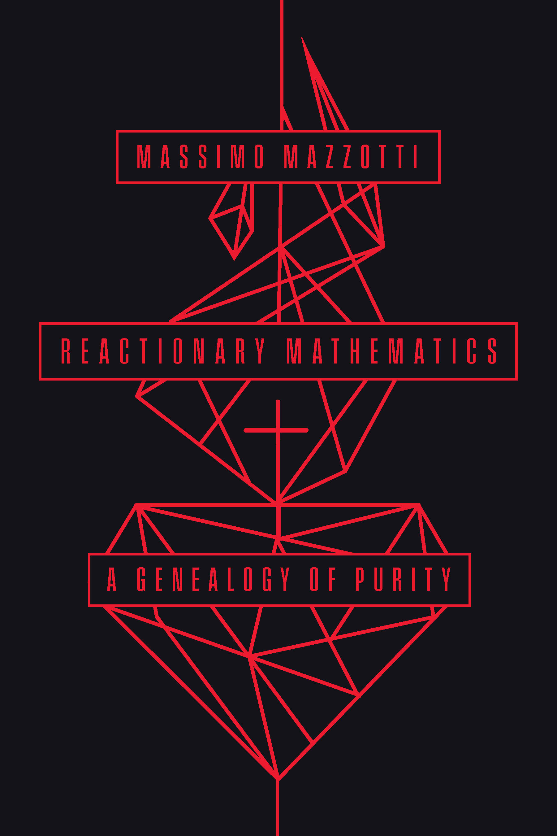 This image is the cover for the book Reactionary Mathematics