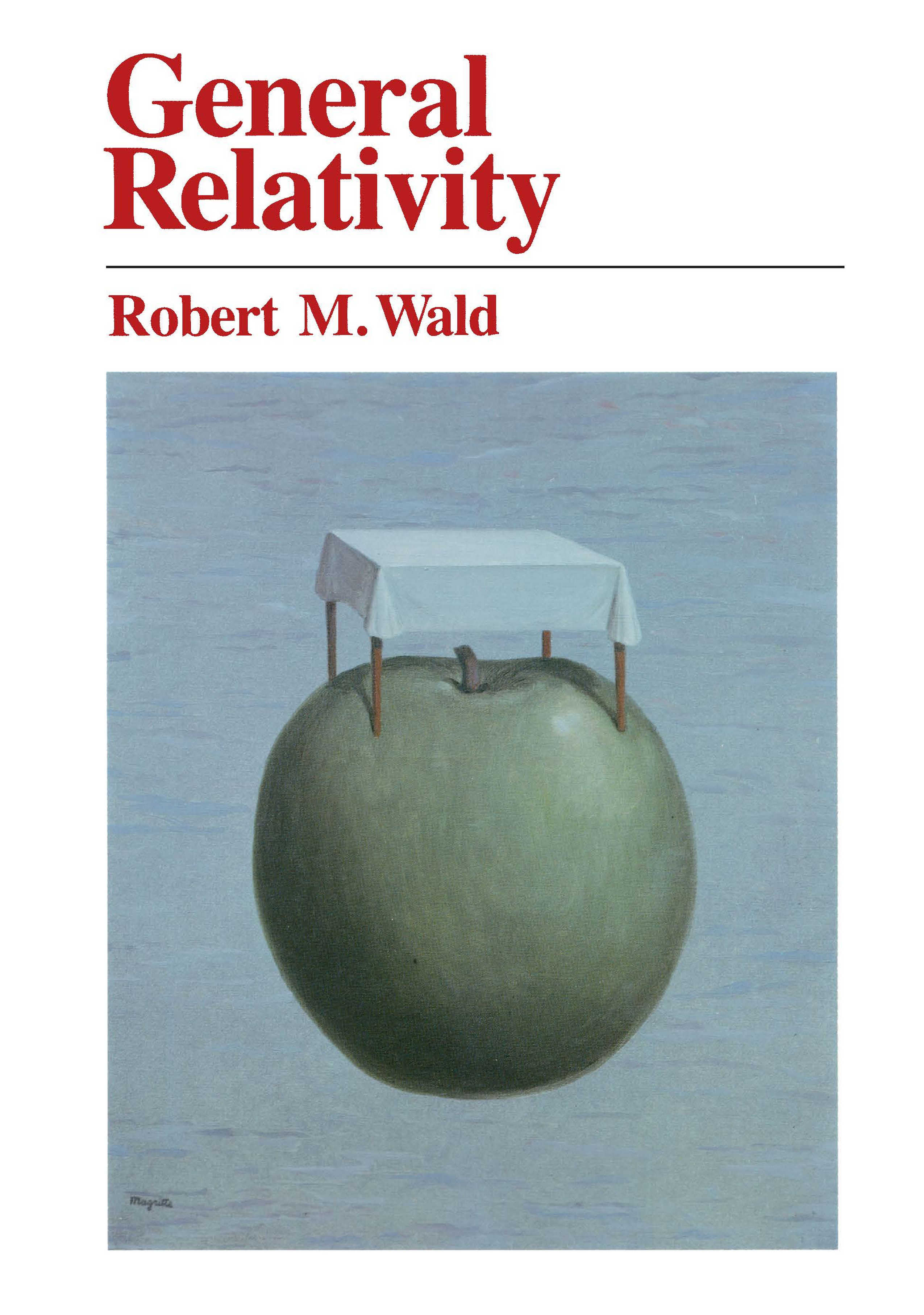 This image is the cover for the book General Relativity