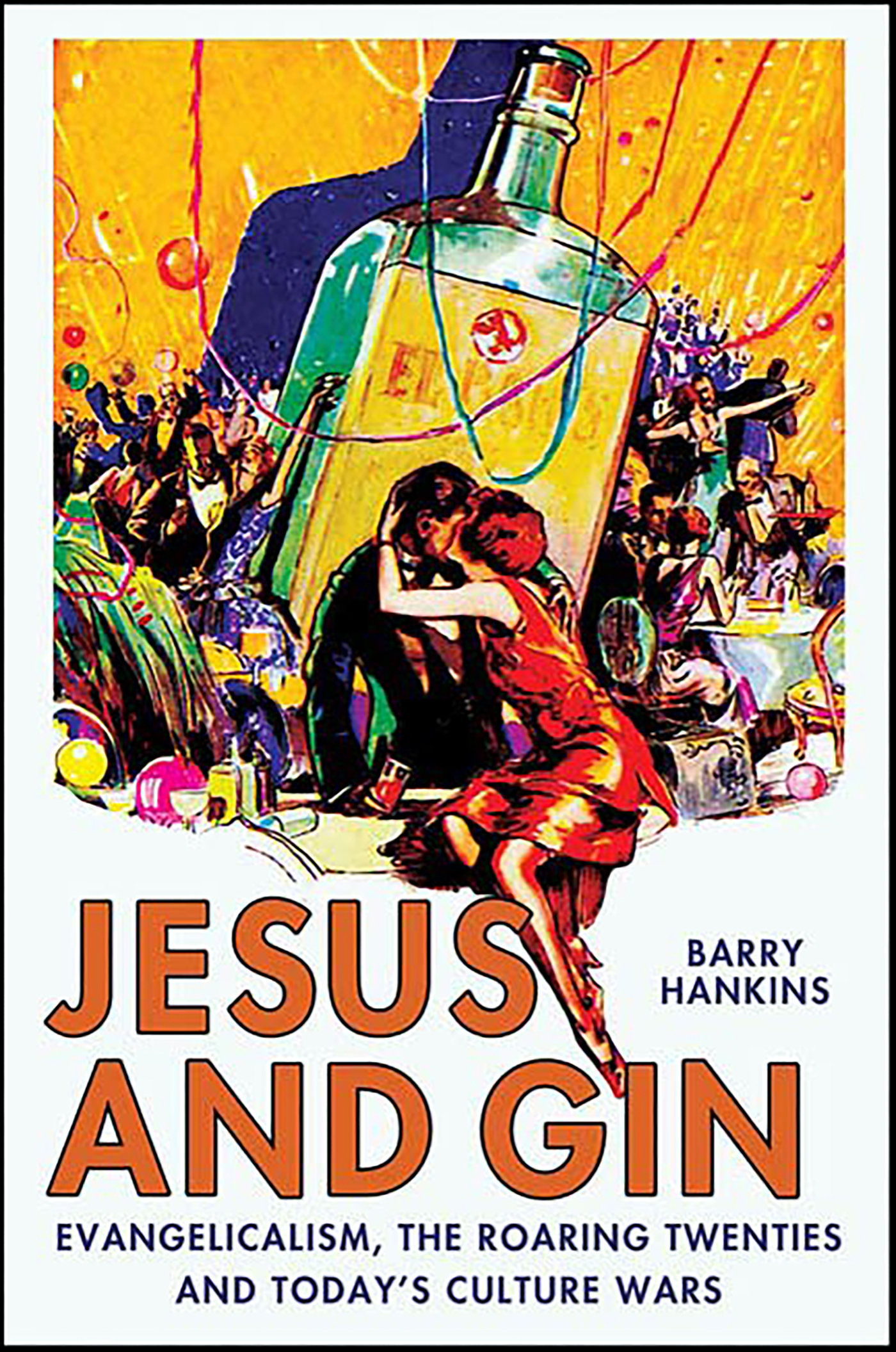 This image is the cover for the book Jesus and Gin