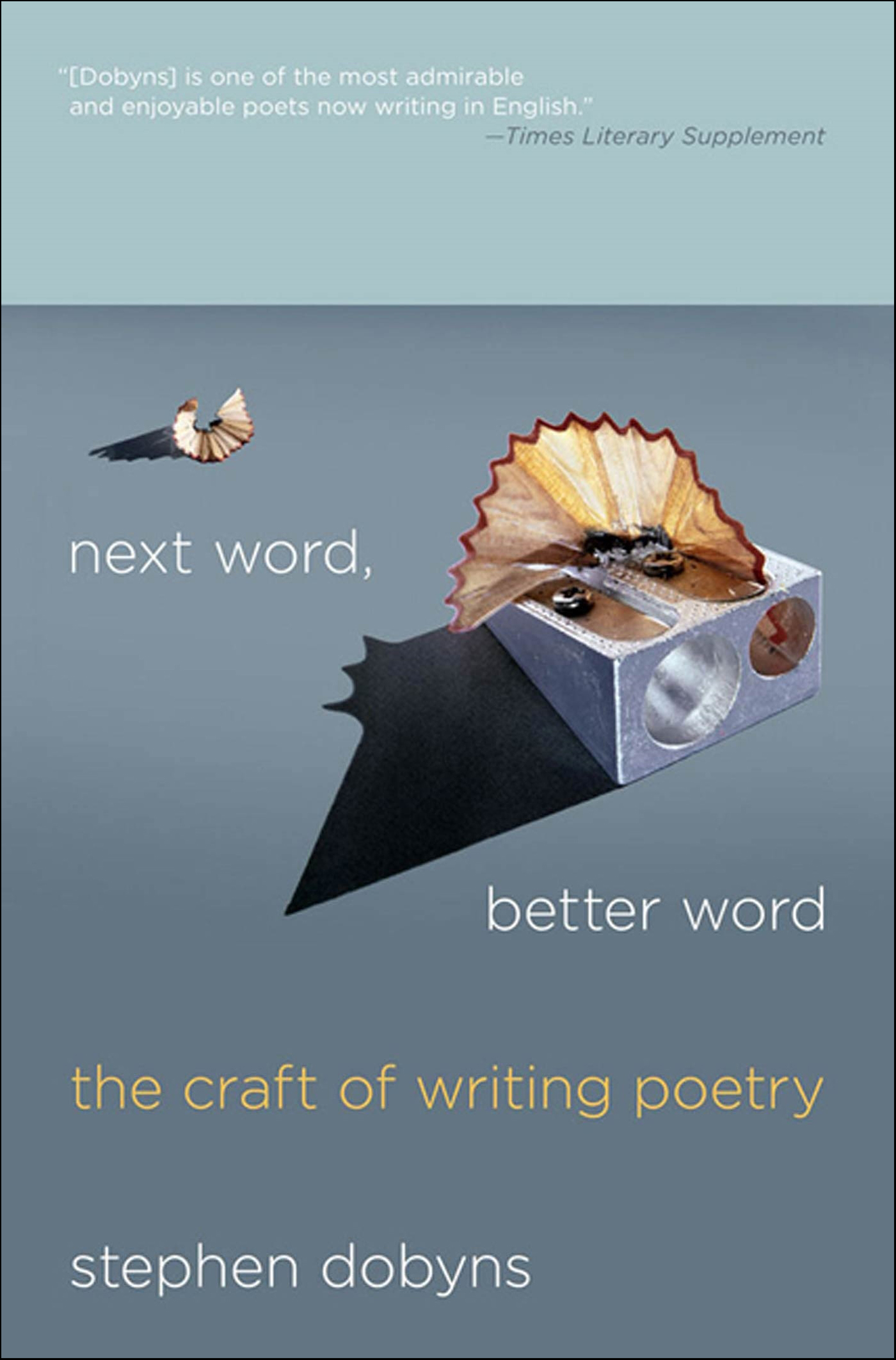 This image is the cover for the book Next Word, Better Word