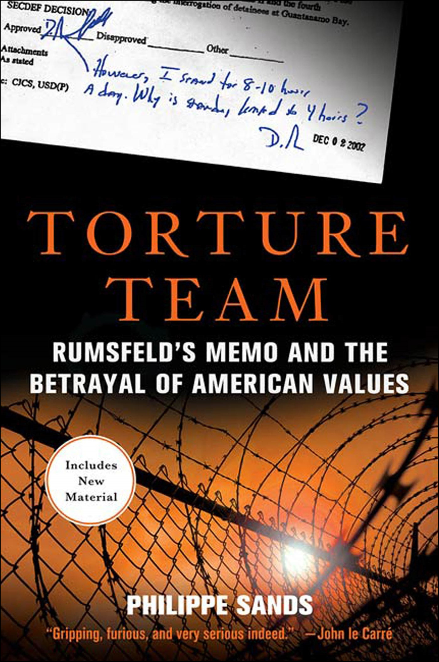 This image is the cover for the book Torture Team