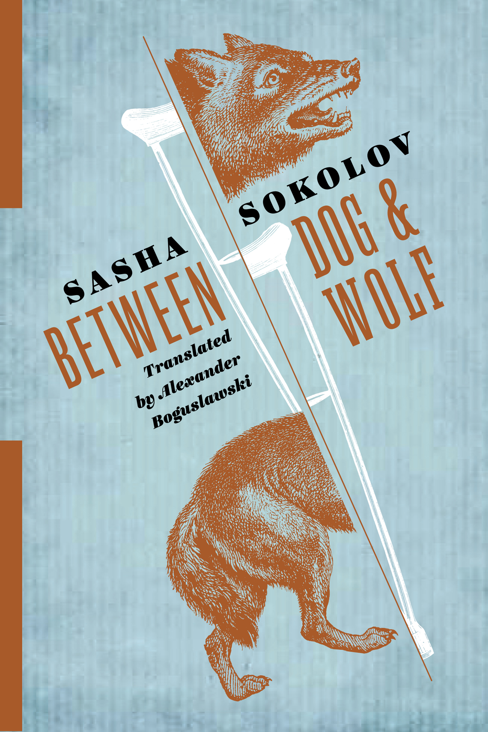 This image is the cover for the book Between Dog & Wolf, Russian Library