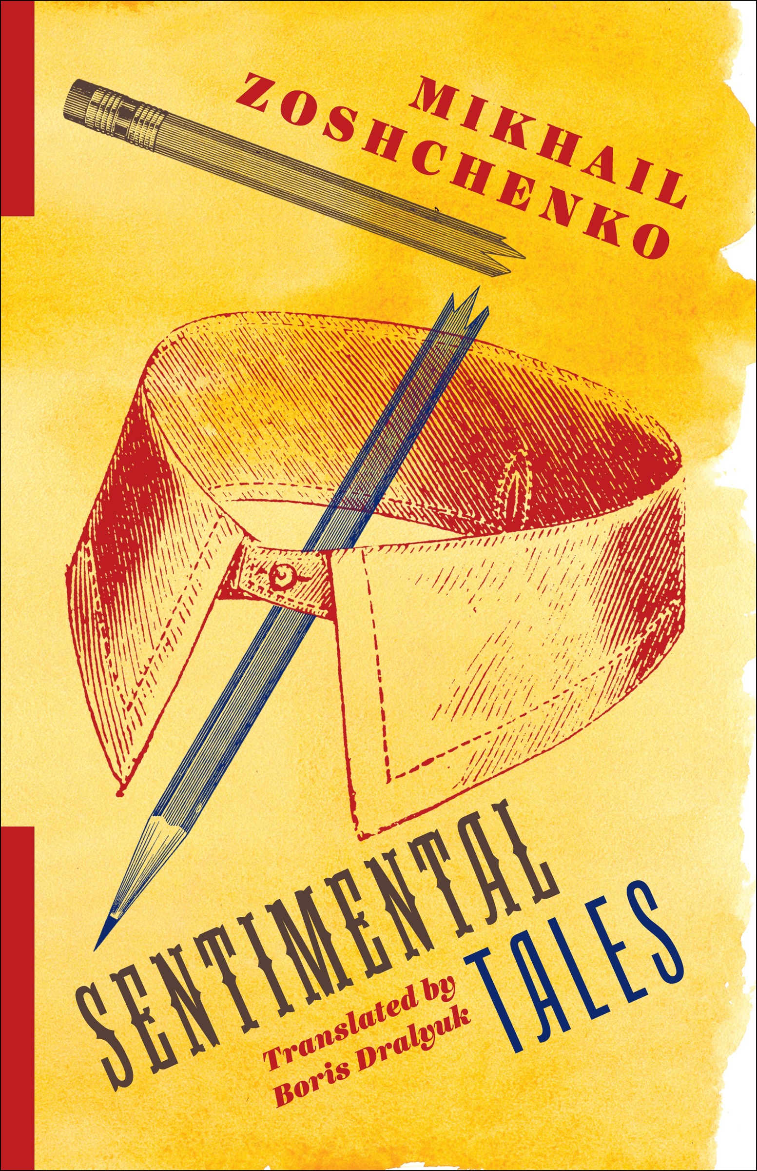 This image is the cover for the book Sentimental Tales, Russian Library