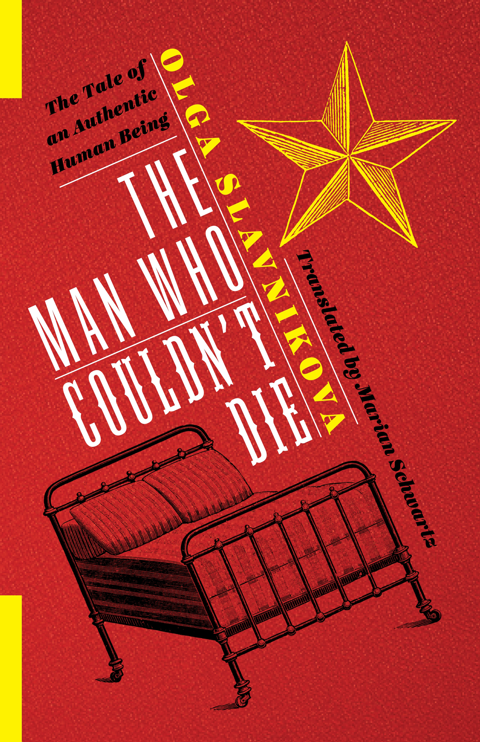 This image is the cover for the book Man Who Couldn't Die, Russian Library