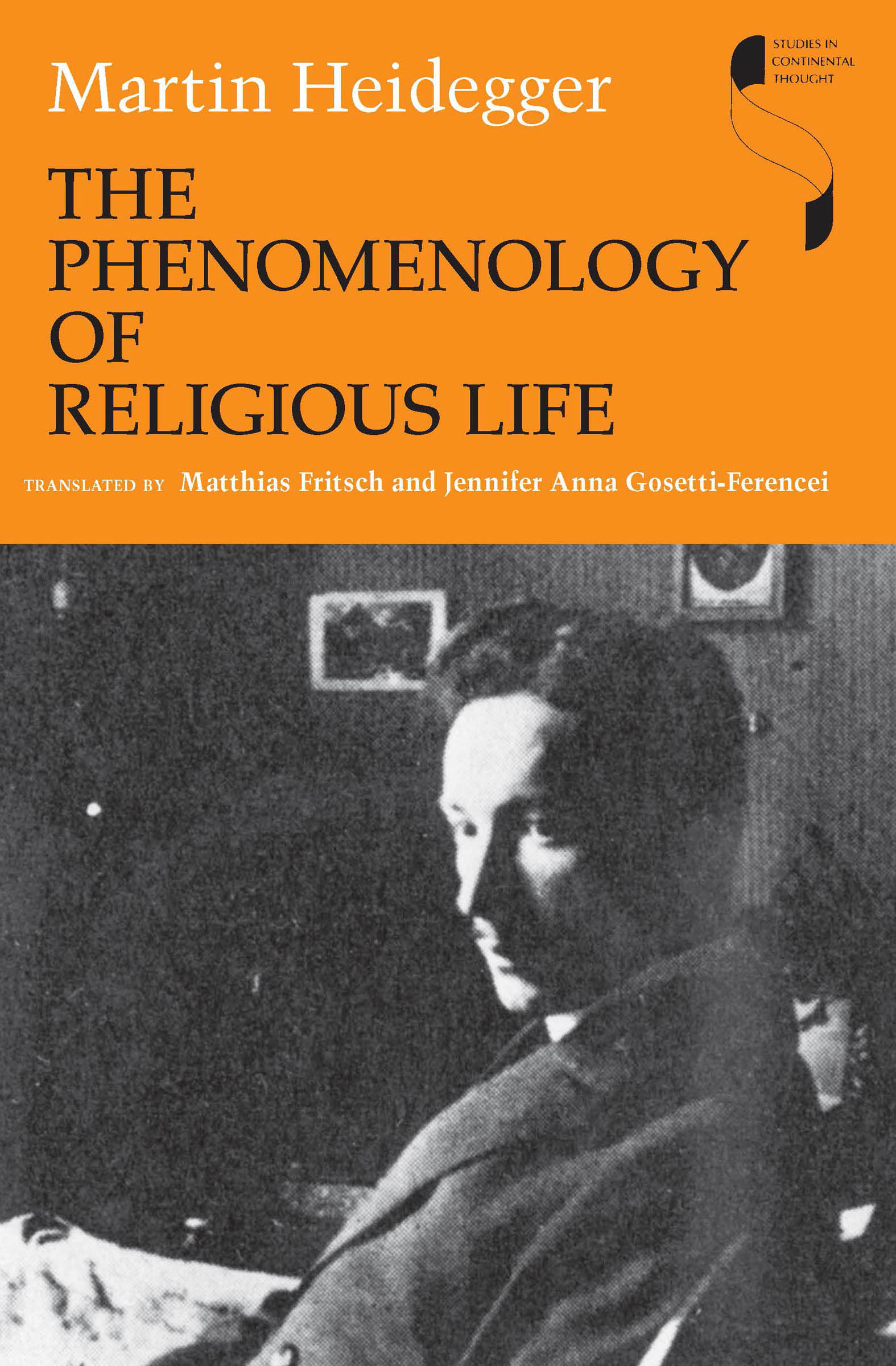 This image is the cover for the book Phenomenology of Religious Life, Studies in Continental Thought
