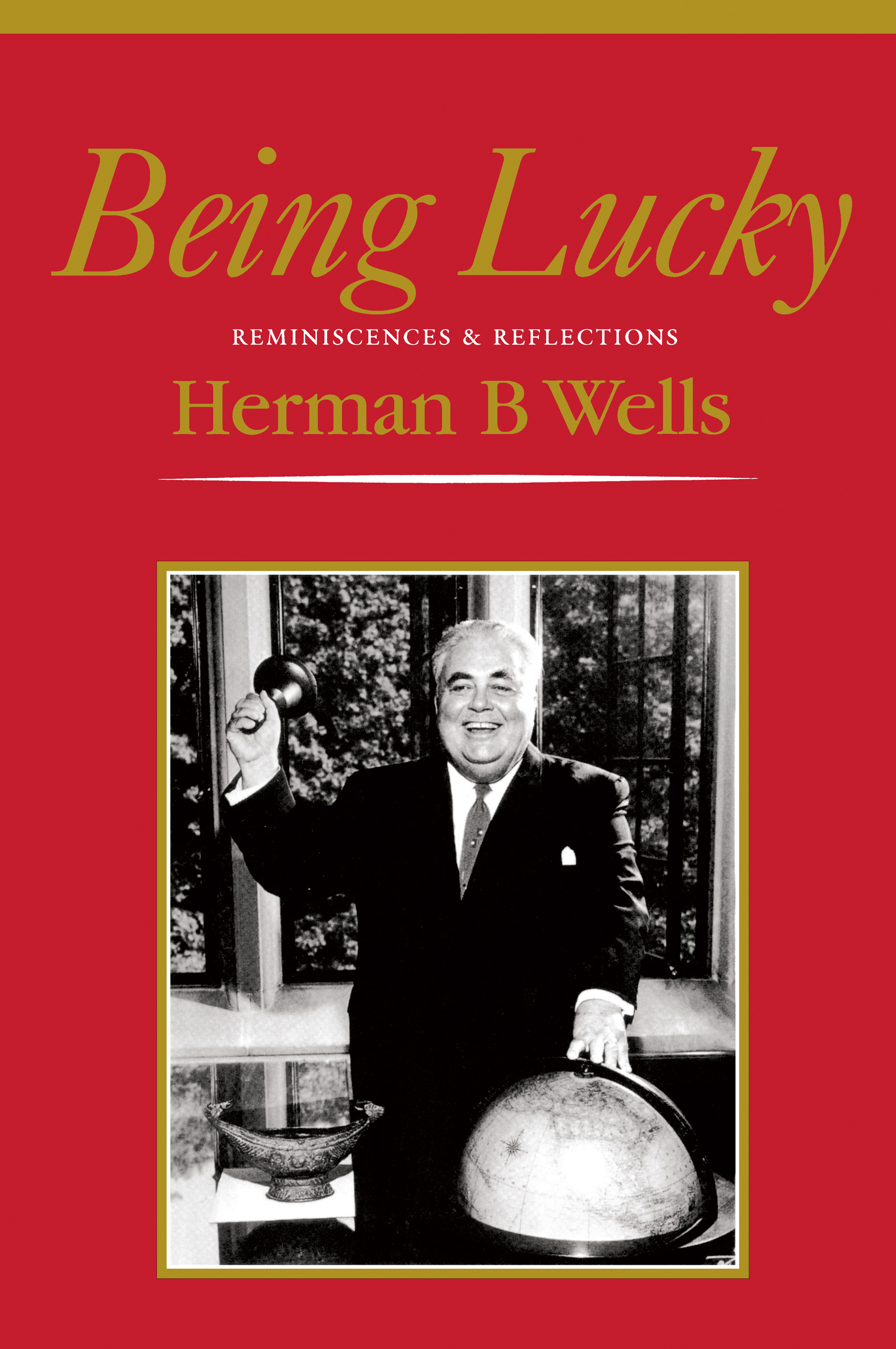 This image is the cover for the book Being Lucky
