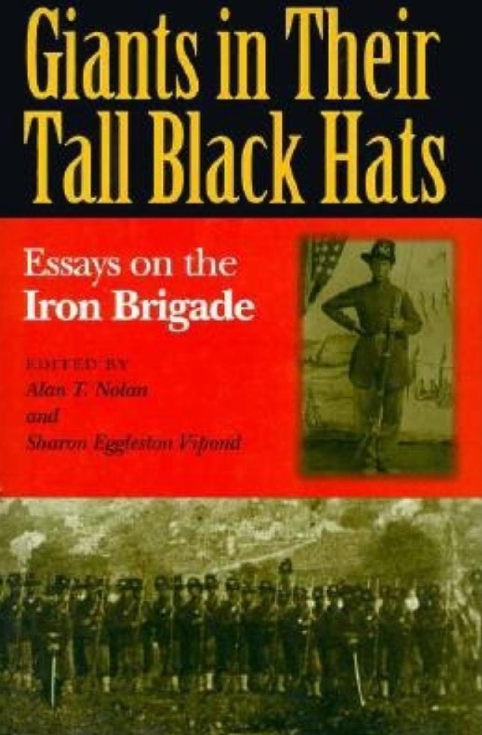 This image is the cover for the book Giants in Their Tall Black Hats, Encounters: Explorations in Folklore and Ethnomusicology