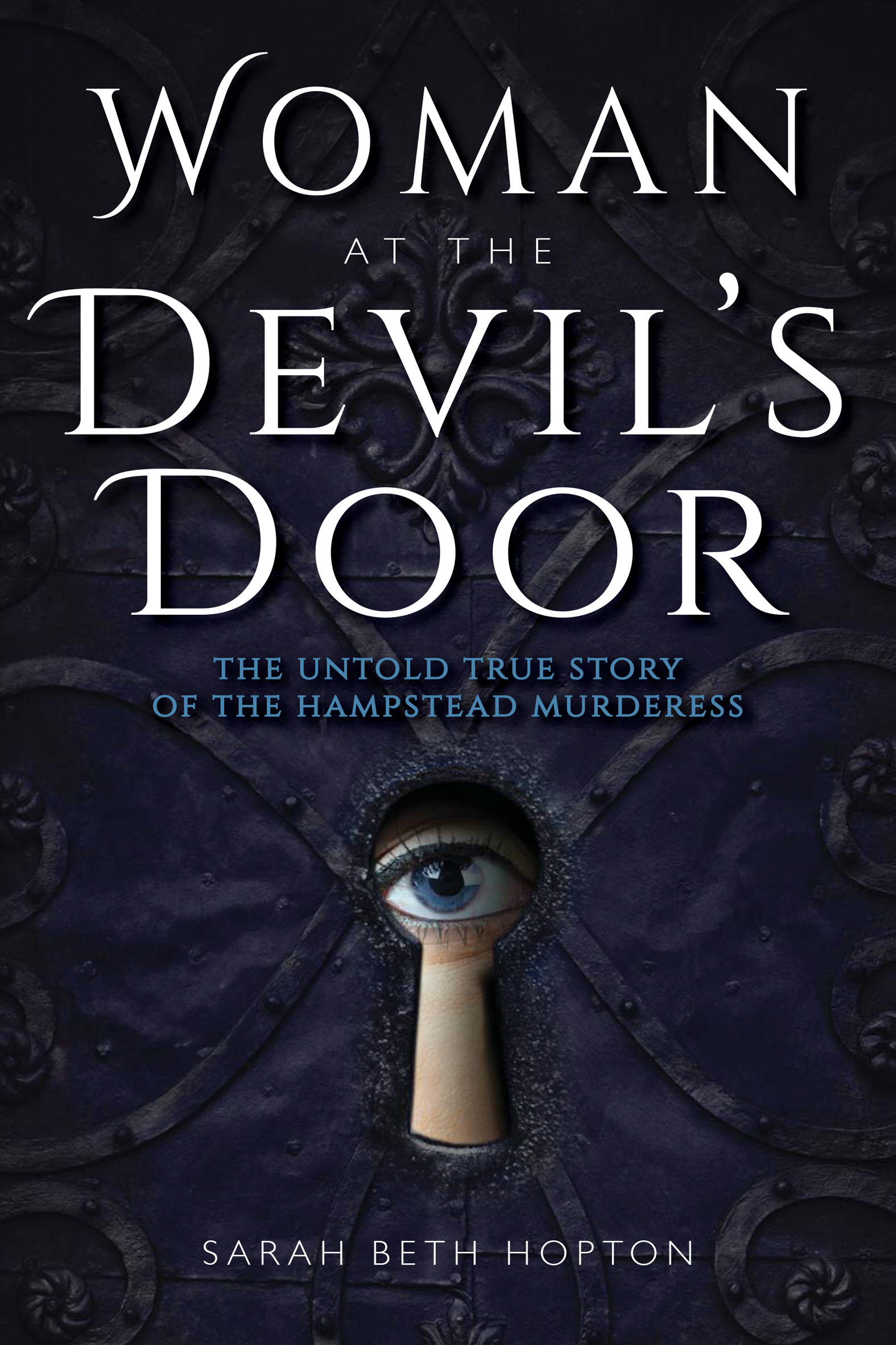 This image is the cover for the book Woman at the Devil's Door